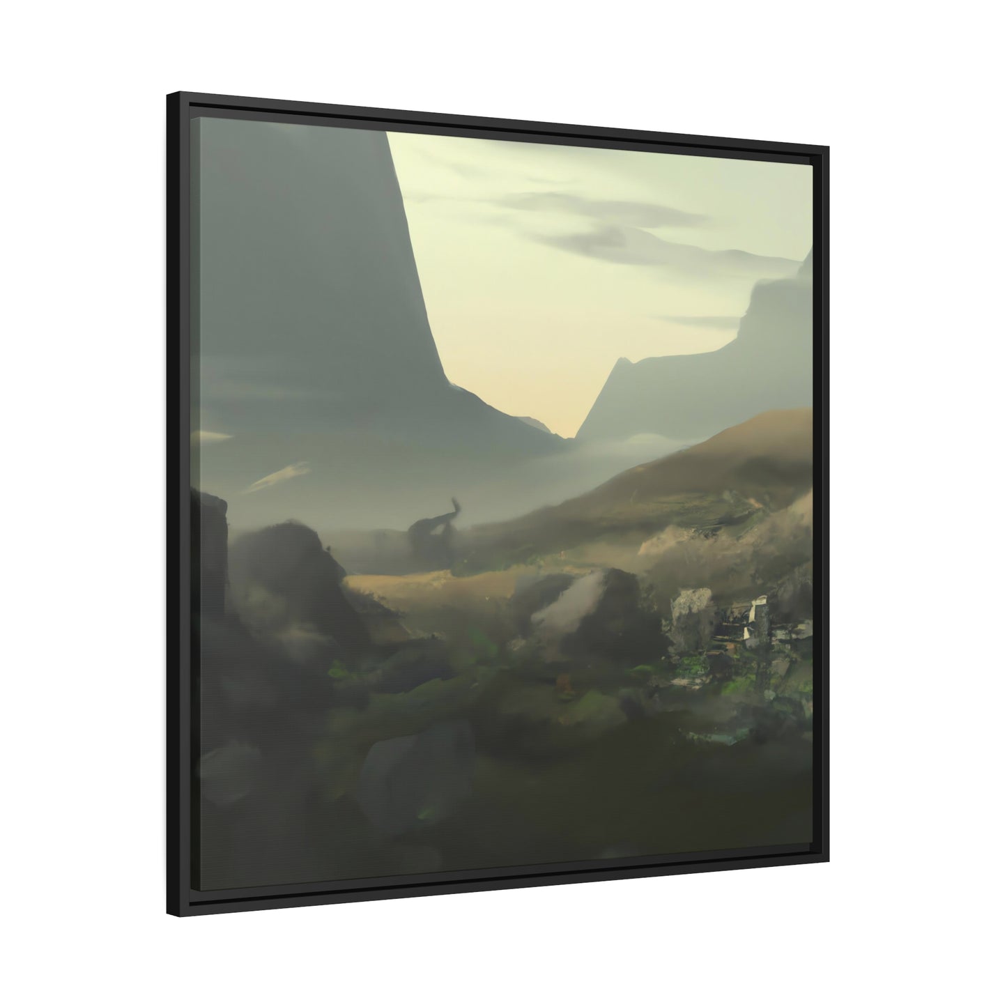John William Turner - Framed Canvas