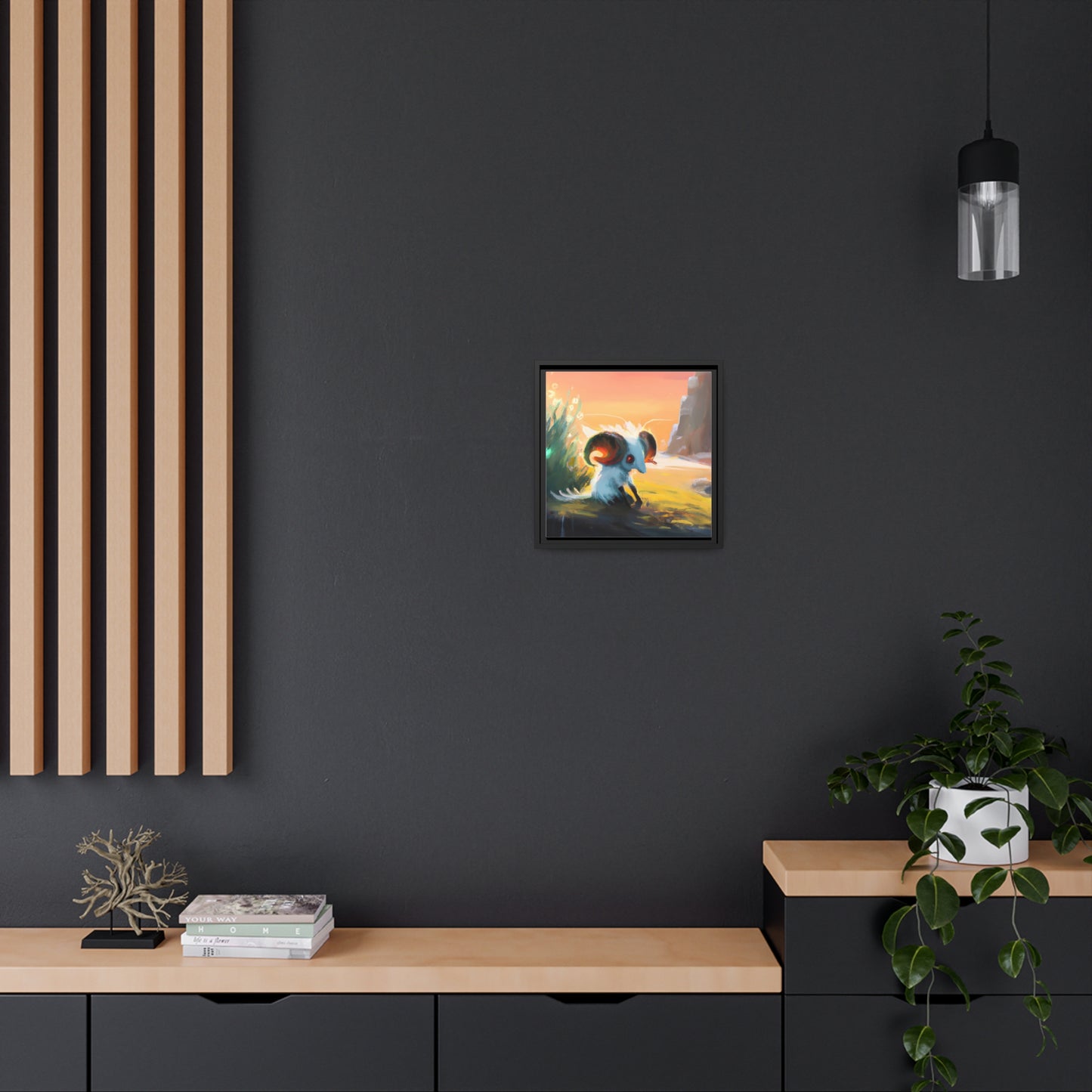 Augustine Lefevre - Framed Canvas