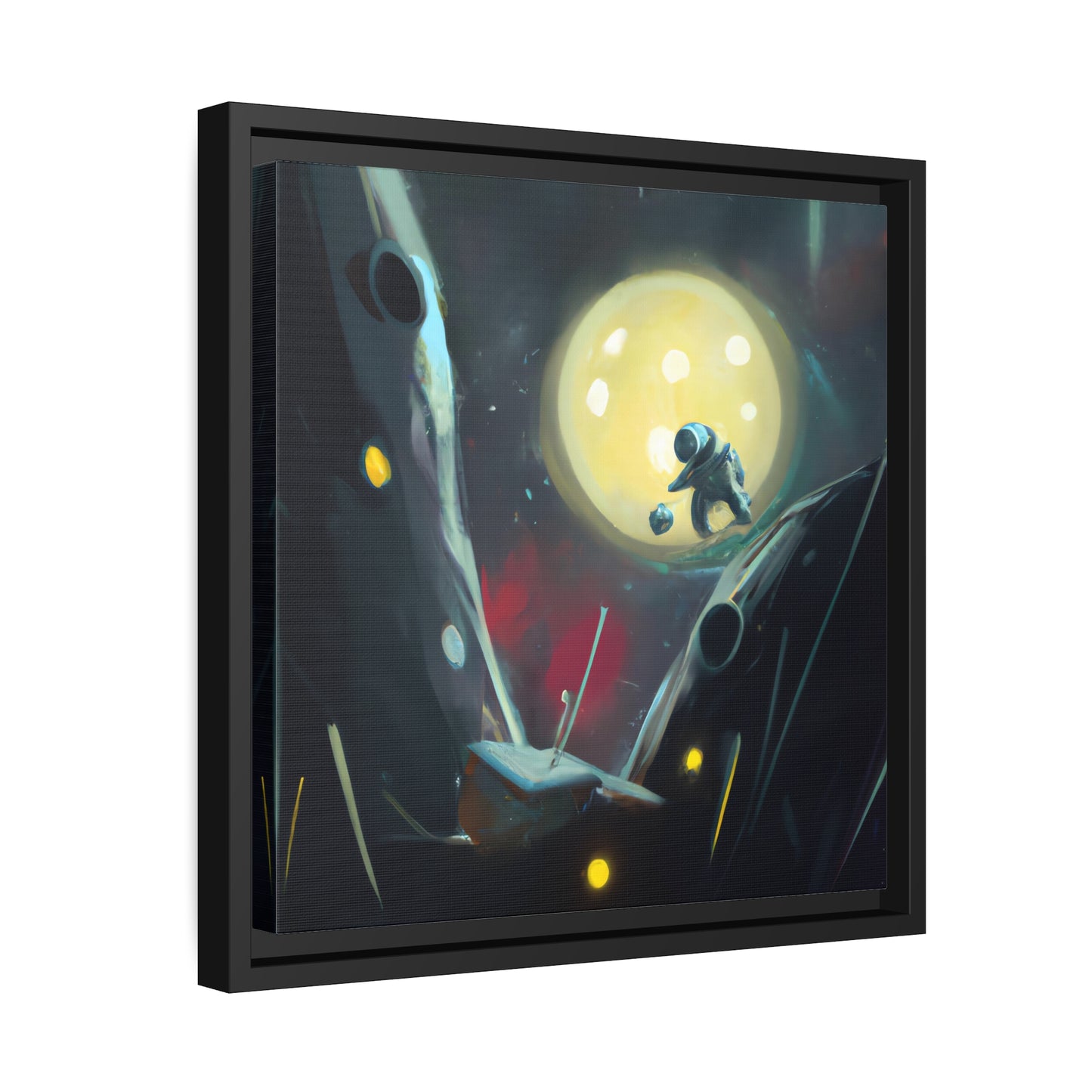 Accacia Sunshine - Framed Canvas