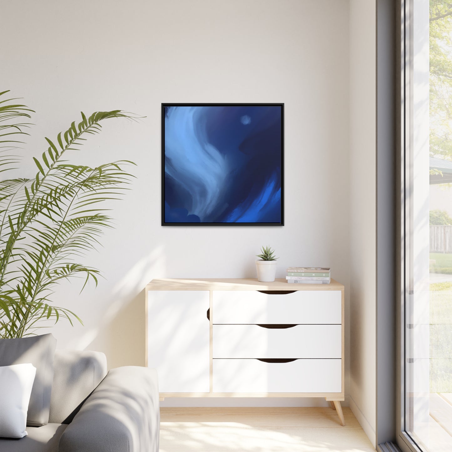 Davide De Luca – Gerahmte Leinwand