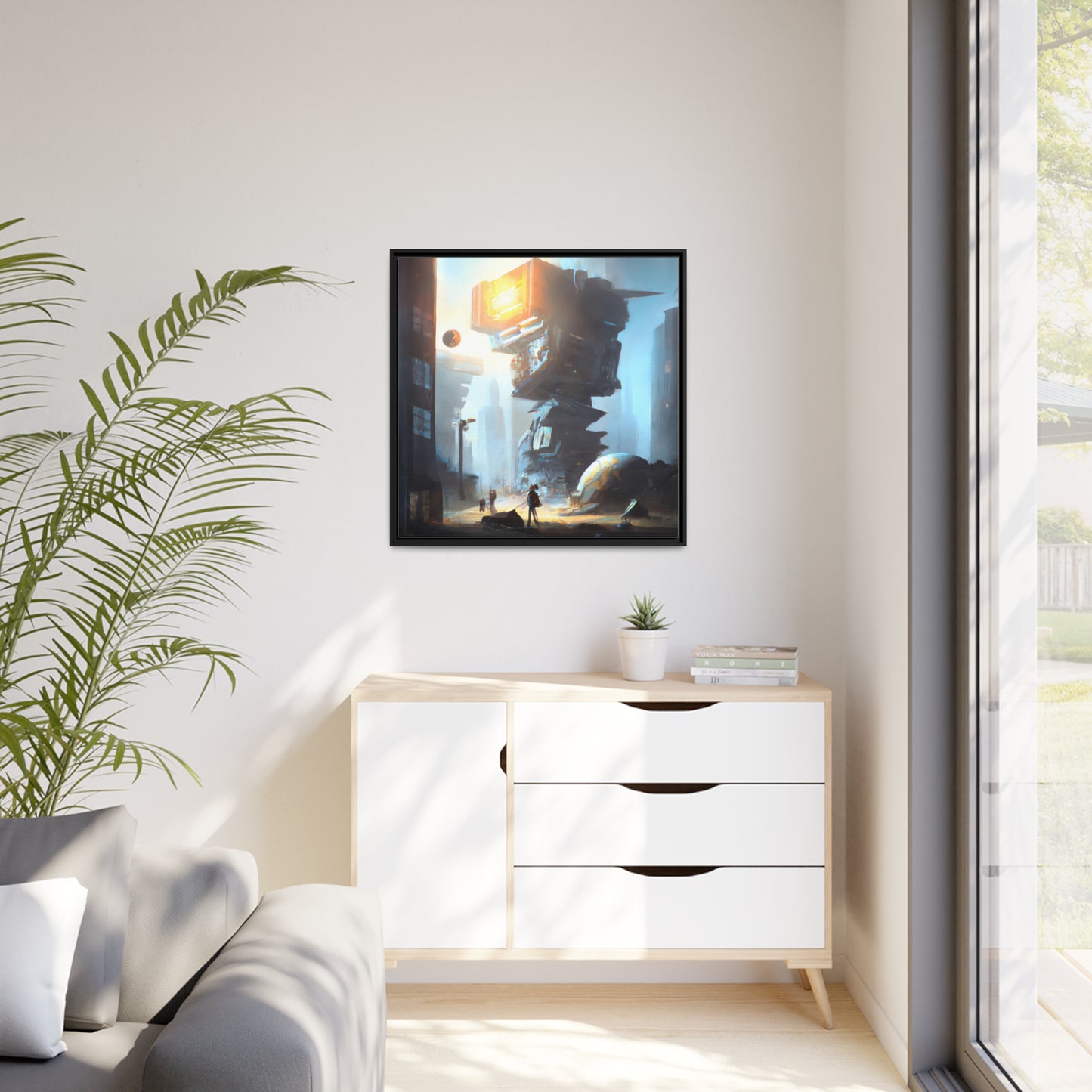 Alistair Artford - Framed Canvas