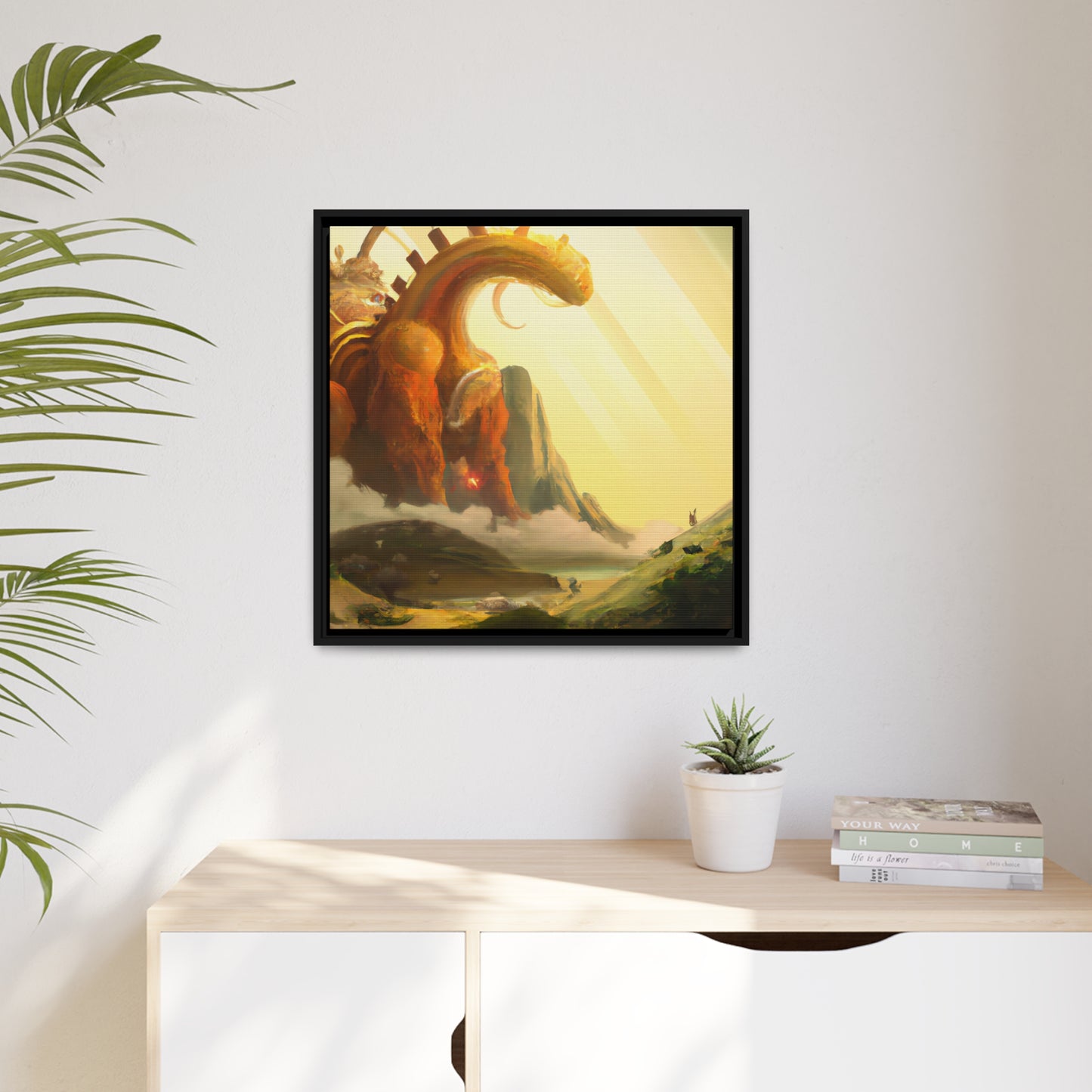 Walter Tisdale - Framed Canvas