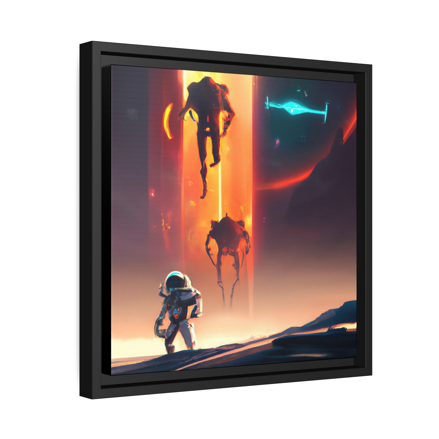 Hortense Hampton - Framed Canvas