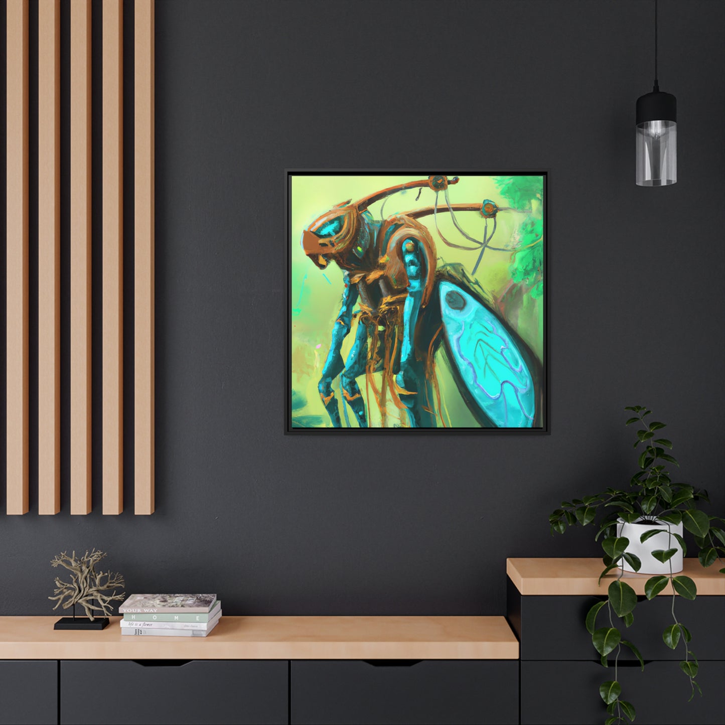 Zane Silverstone - Framed Canvas