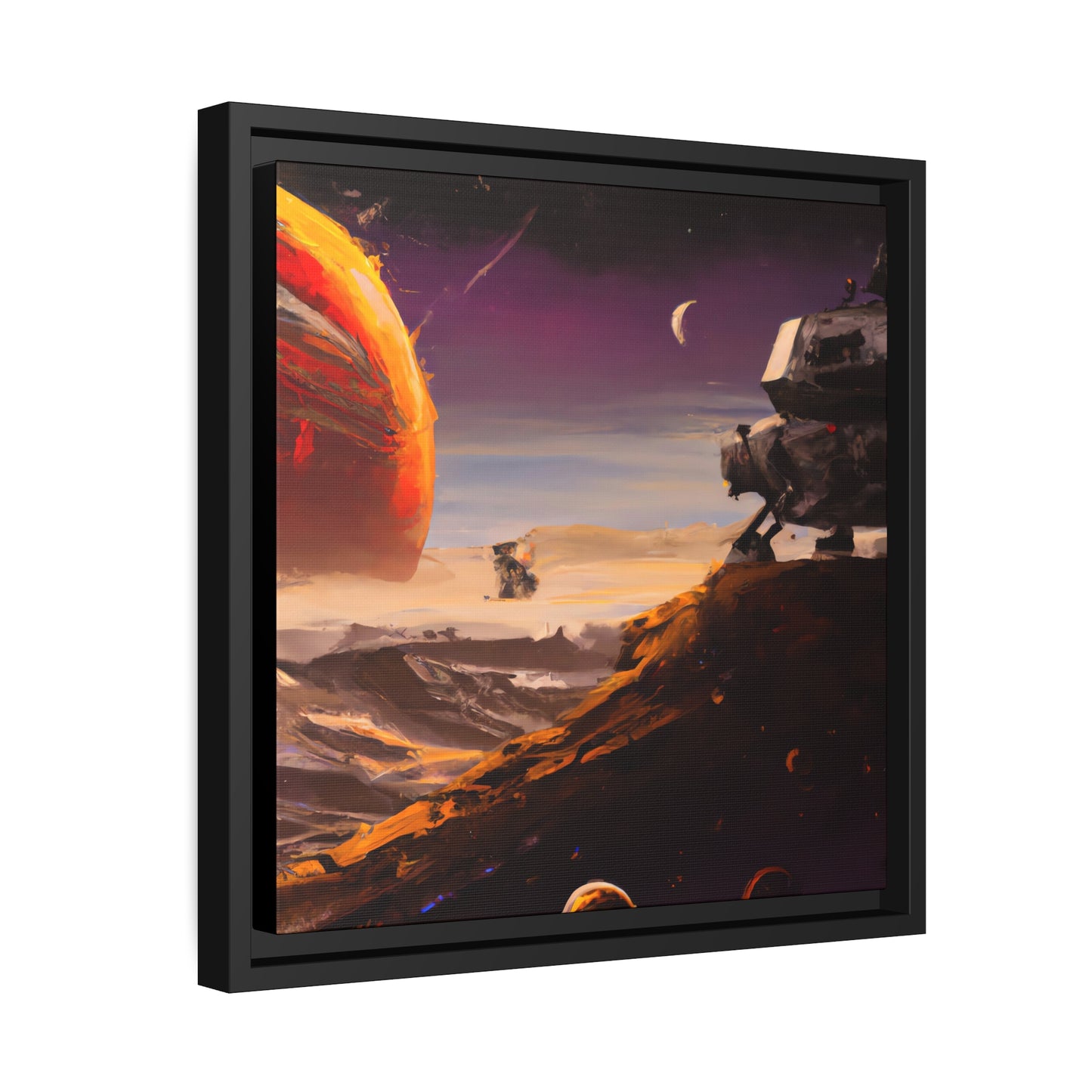 Adelaide Montague - Framed Canvas