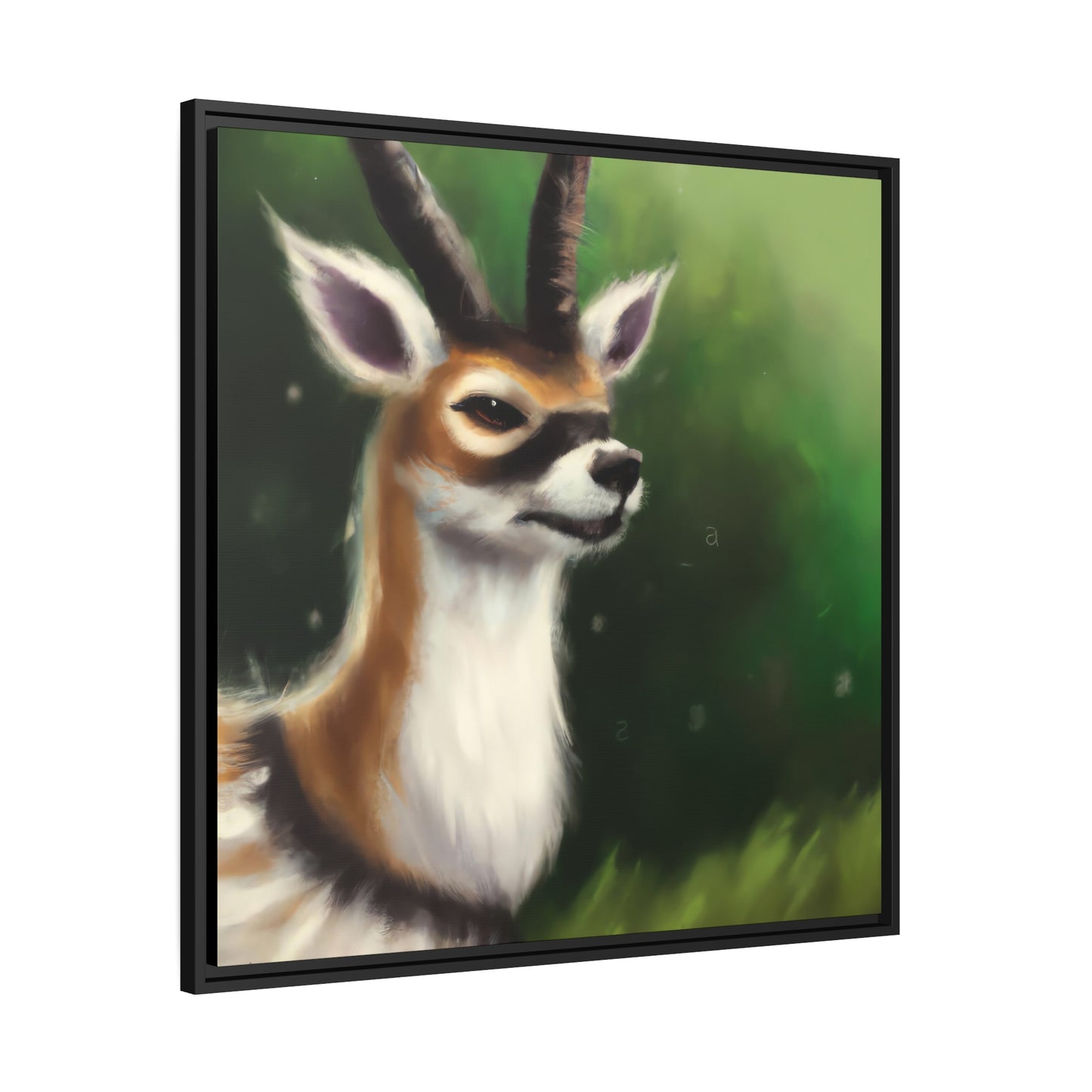 Augustus E. Crowe - Framed Canvas