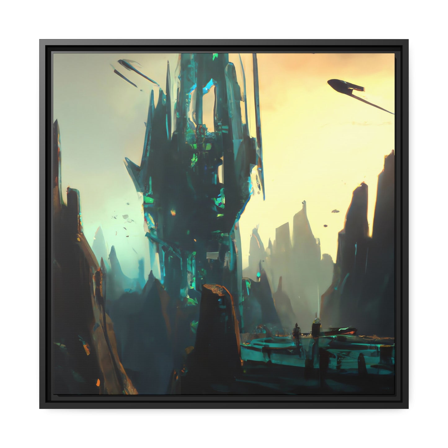 Eva Crowne - Framed Canvas