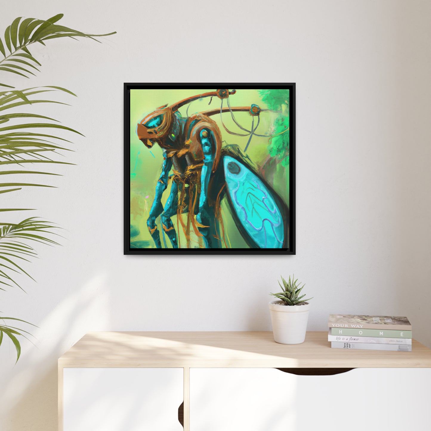 Zane Silverstone - Framed Canvas