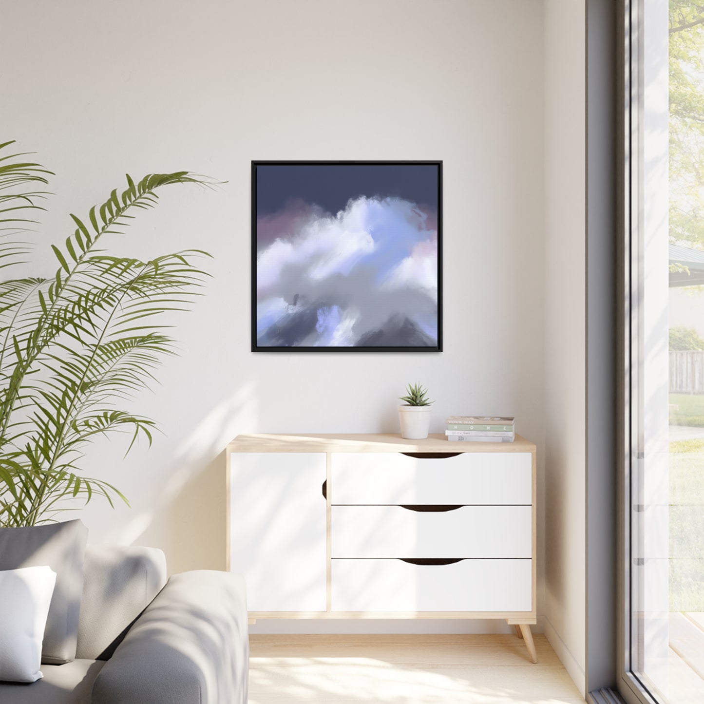 Vera de Cuir - Framed Canvas