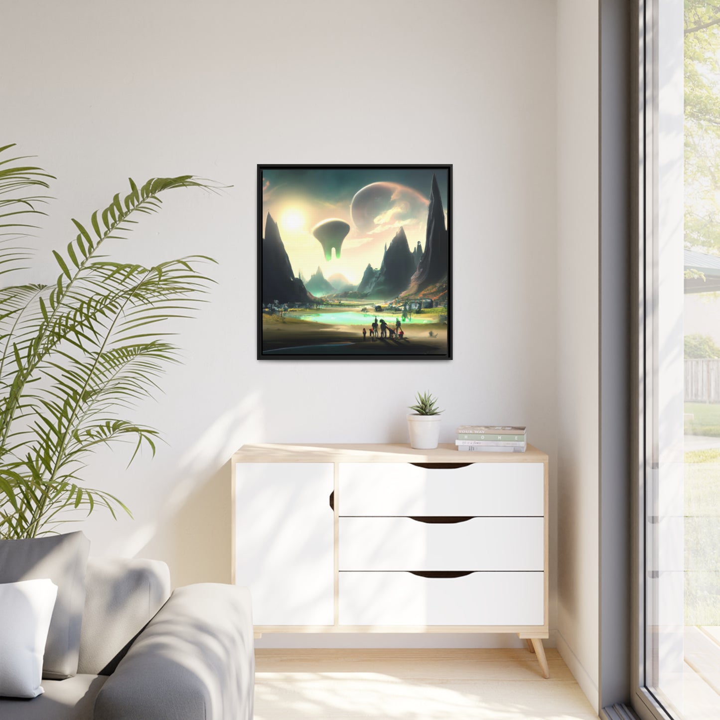 Olivia Finster - Framed Canvas