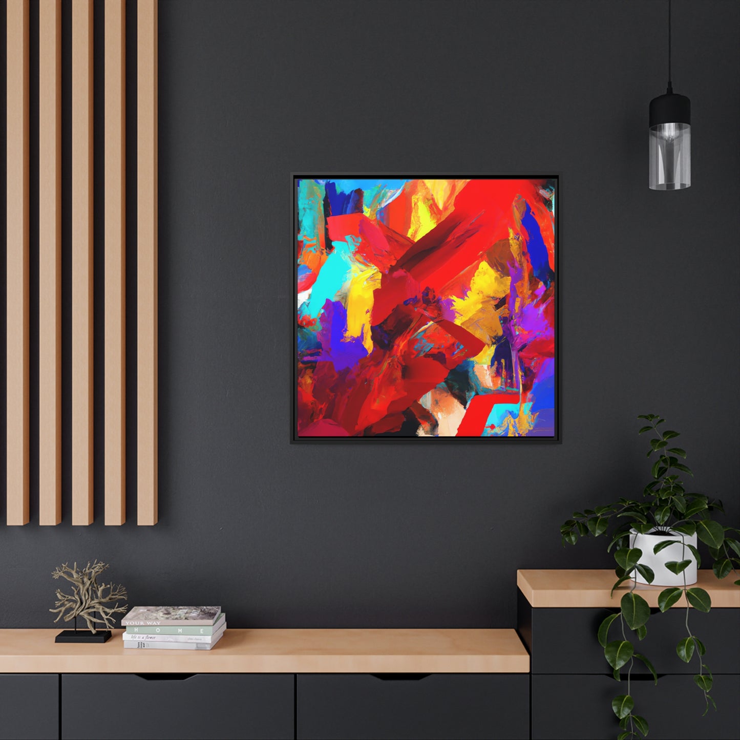 Edmonde DesRuisseaux - Framed Canvas