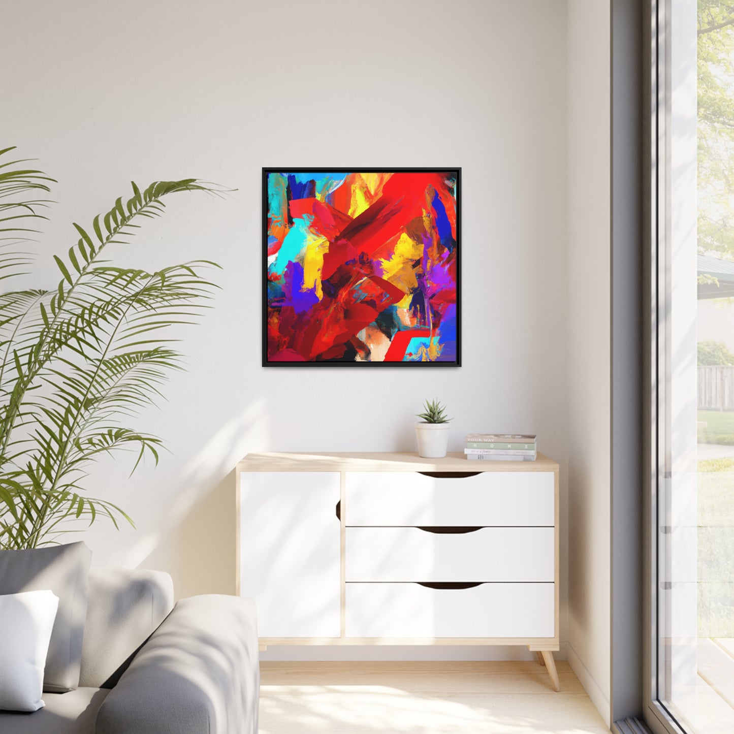 Edmonde DesRuisseaux - Framed Canvas