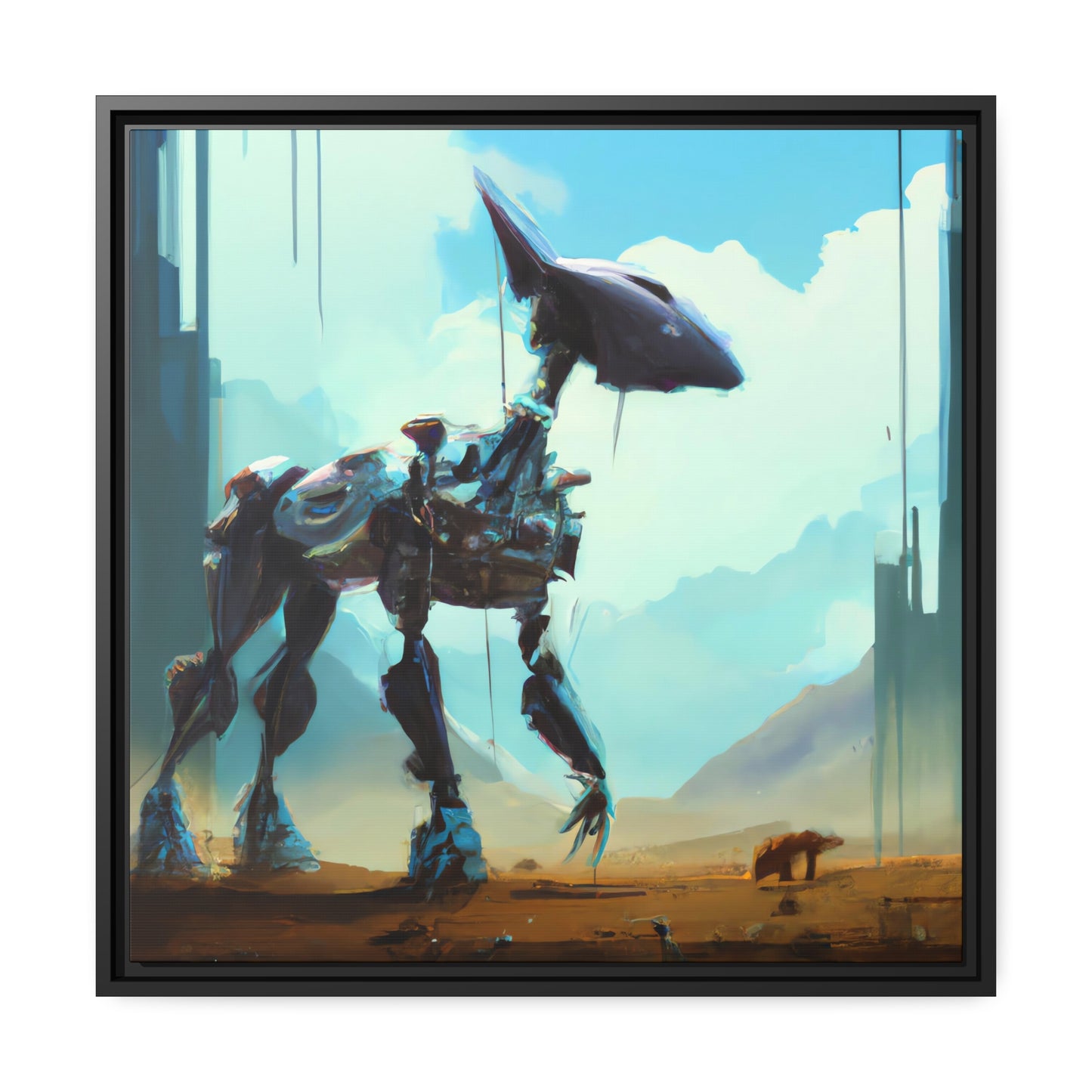 Solaris Phosphoriferous - Framed Canvas