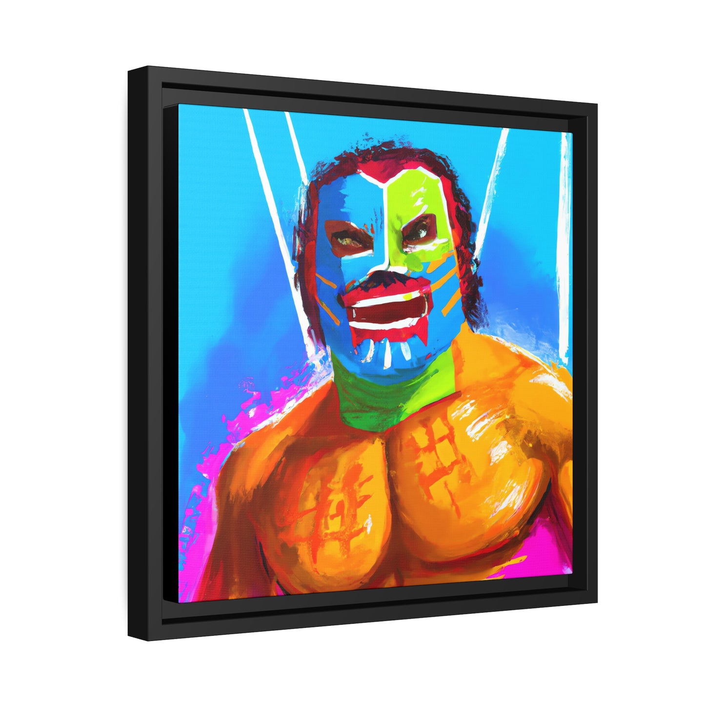 Juan Pablo Peleaz - Framed Canvas