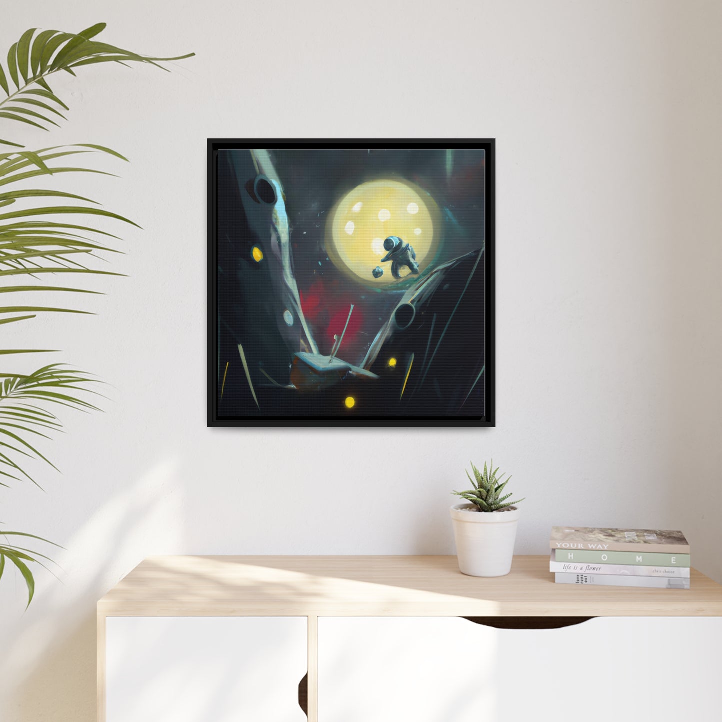 Accacia Sunshine - Framed Canvas