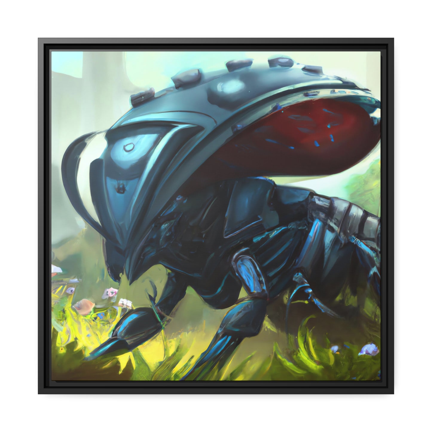 Artemisia Shine - Framed Canvas