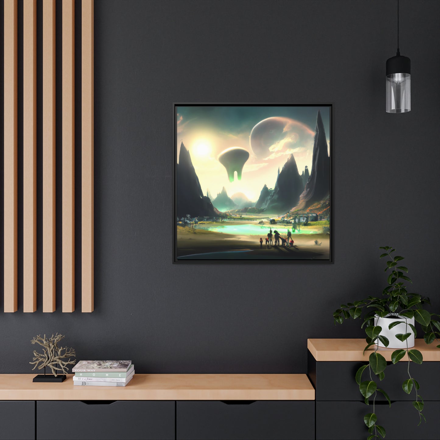 Olivia Finster - Framed Canvas