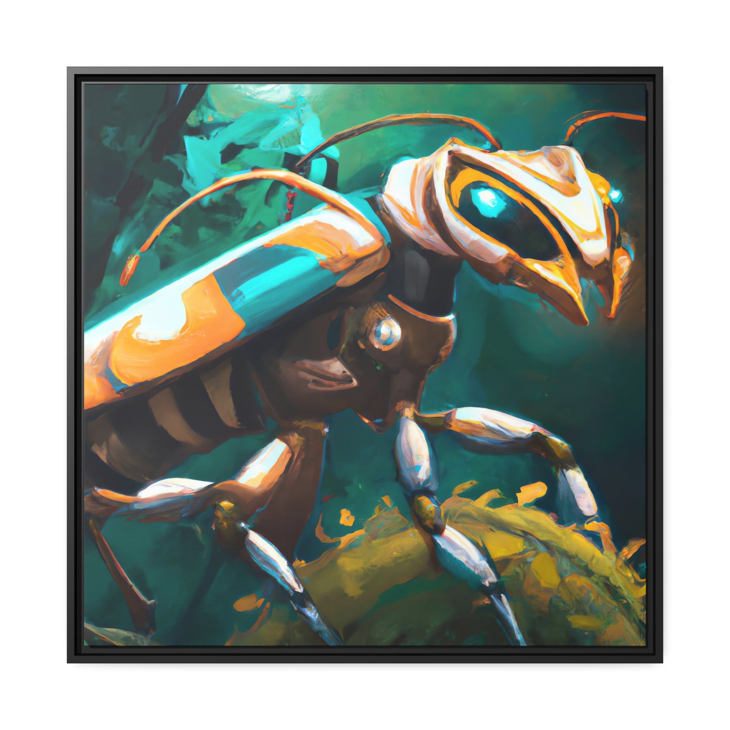 Cecilio Montesinosa - Framed Canvas