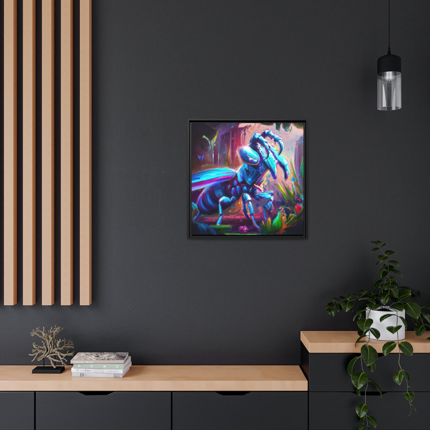 Edwardina Candace - Framed Canvas