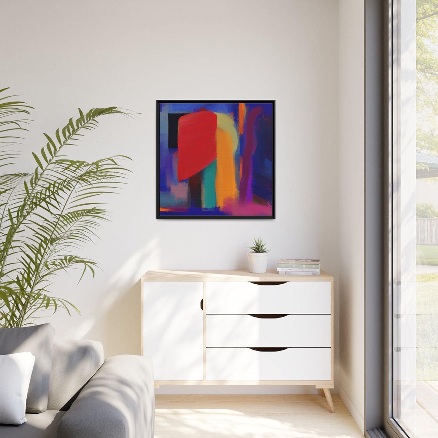 Eustace Melville - Framed Canvas