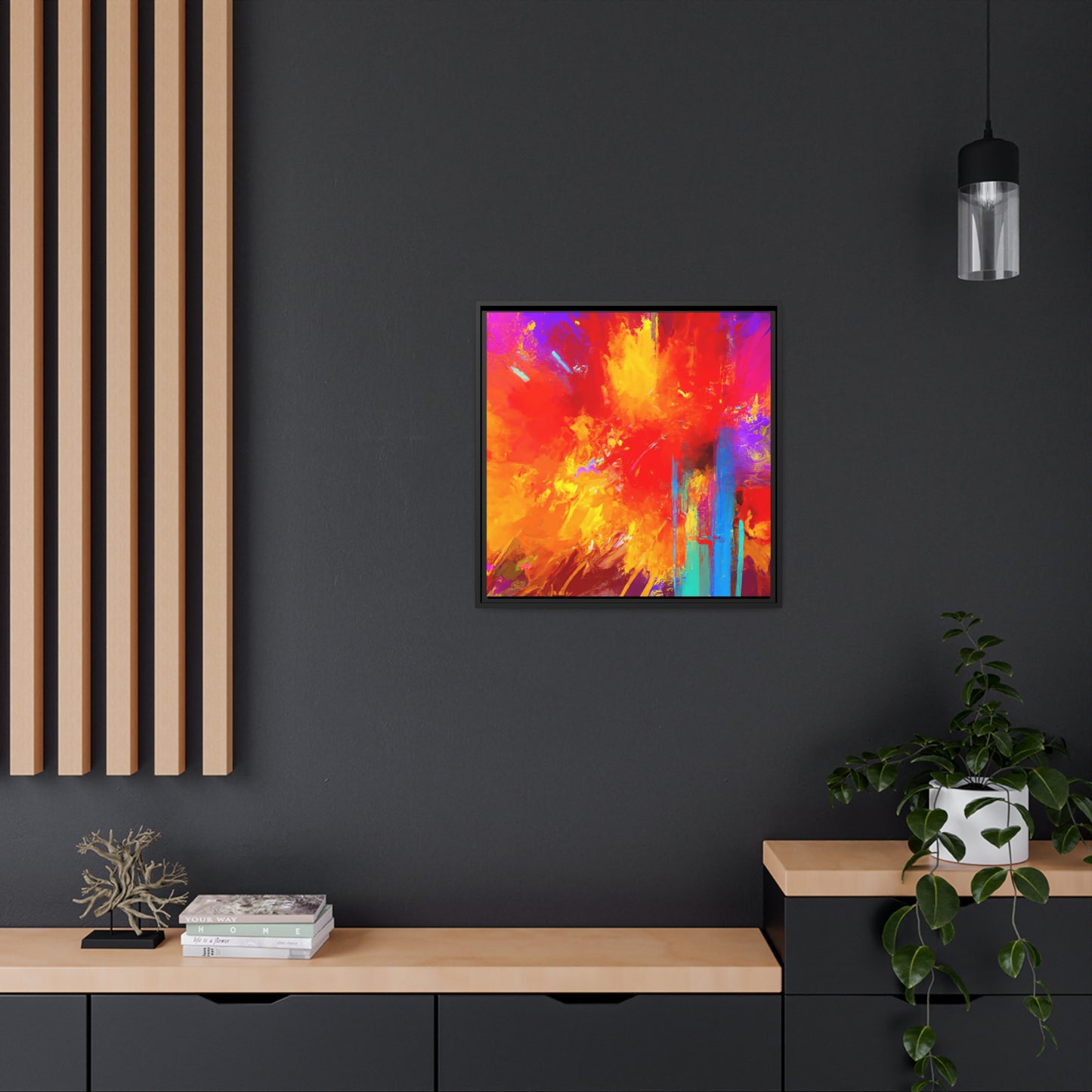 Augustus Rembrandt - Framed Canvas