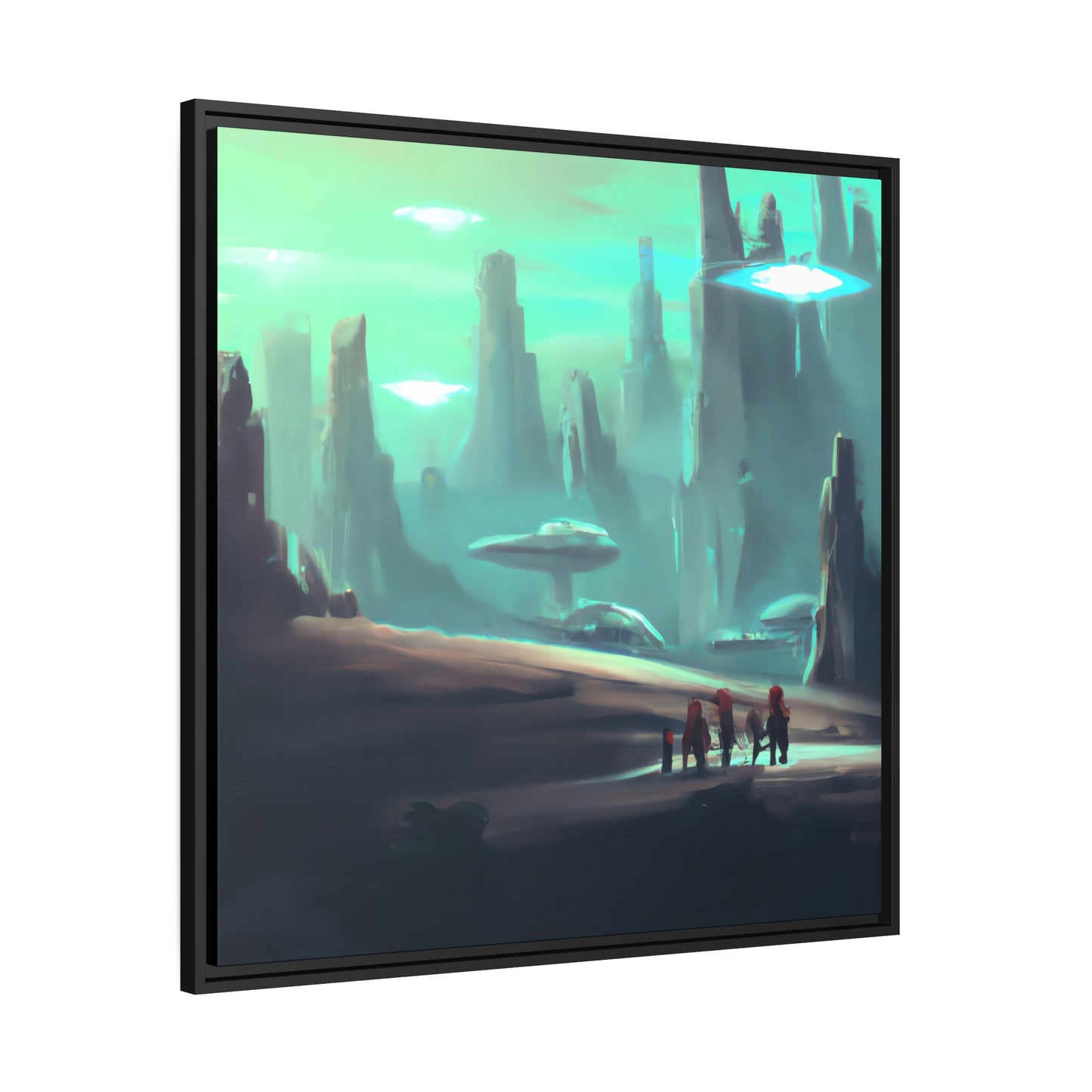 Augustus Rembrandt - Framed Canvas