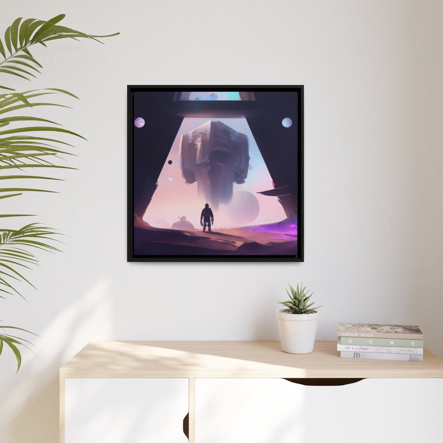 Arielle Palette – Gerahmte Leinwand