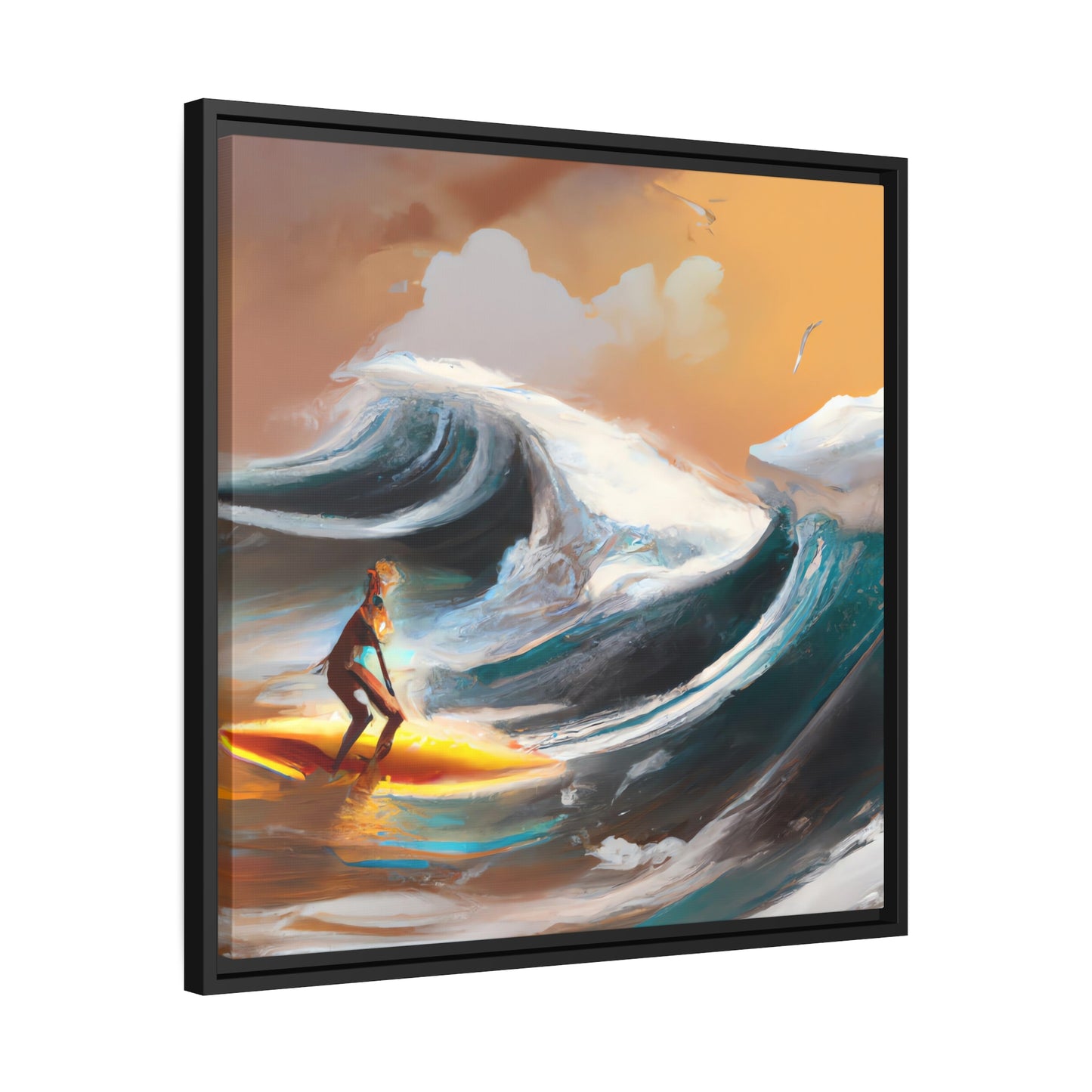 Miles Hartfield - Framed Canvas