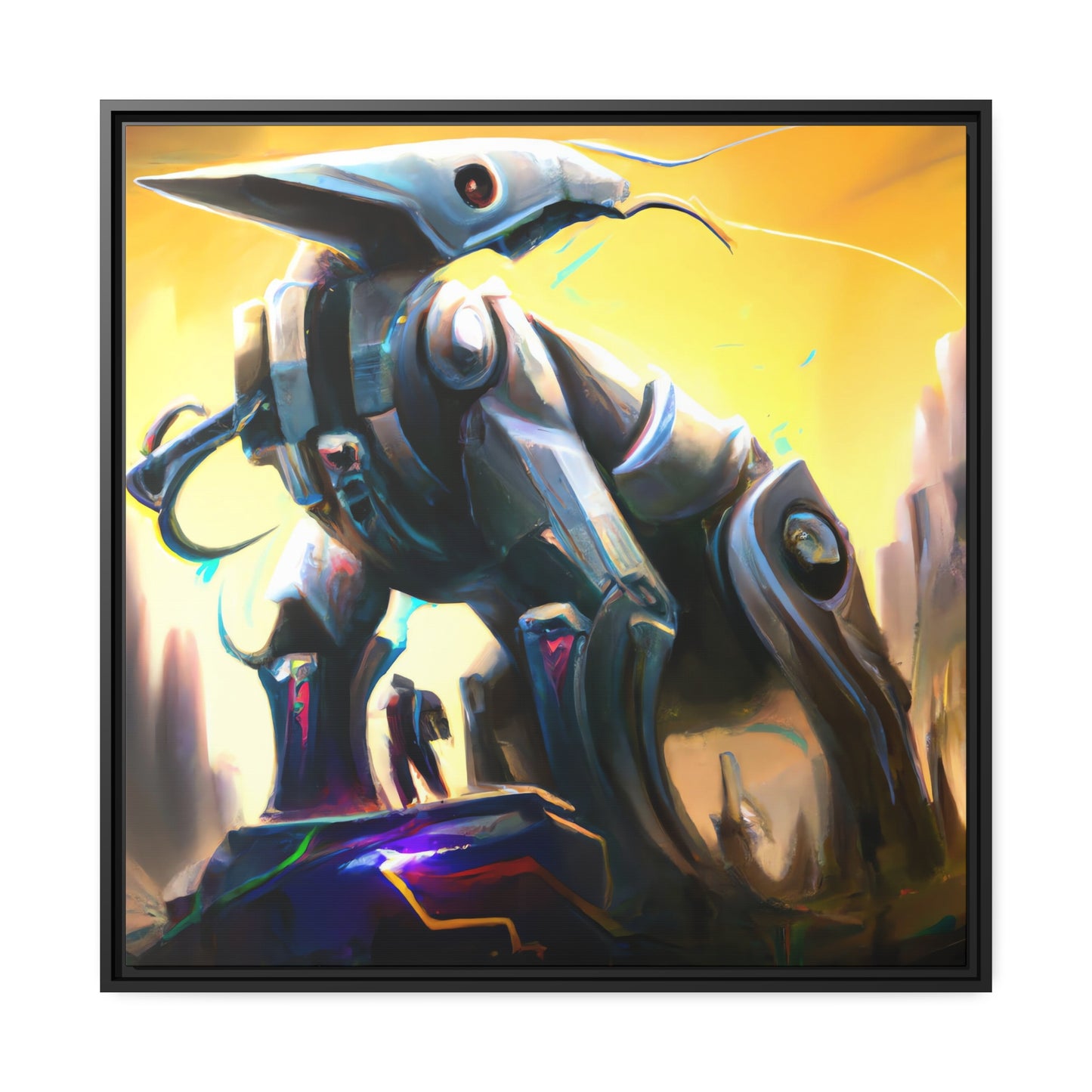 Vincent Vauntz - Framed Canvas