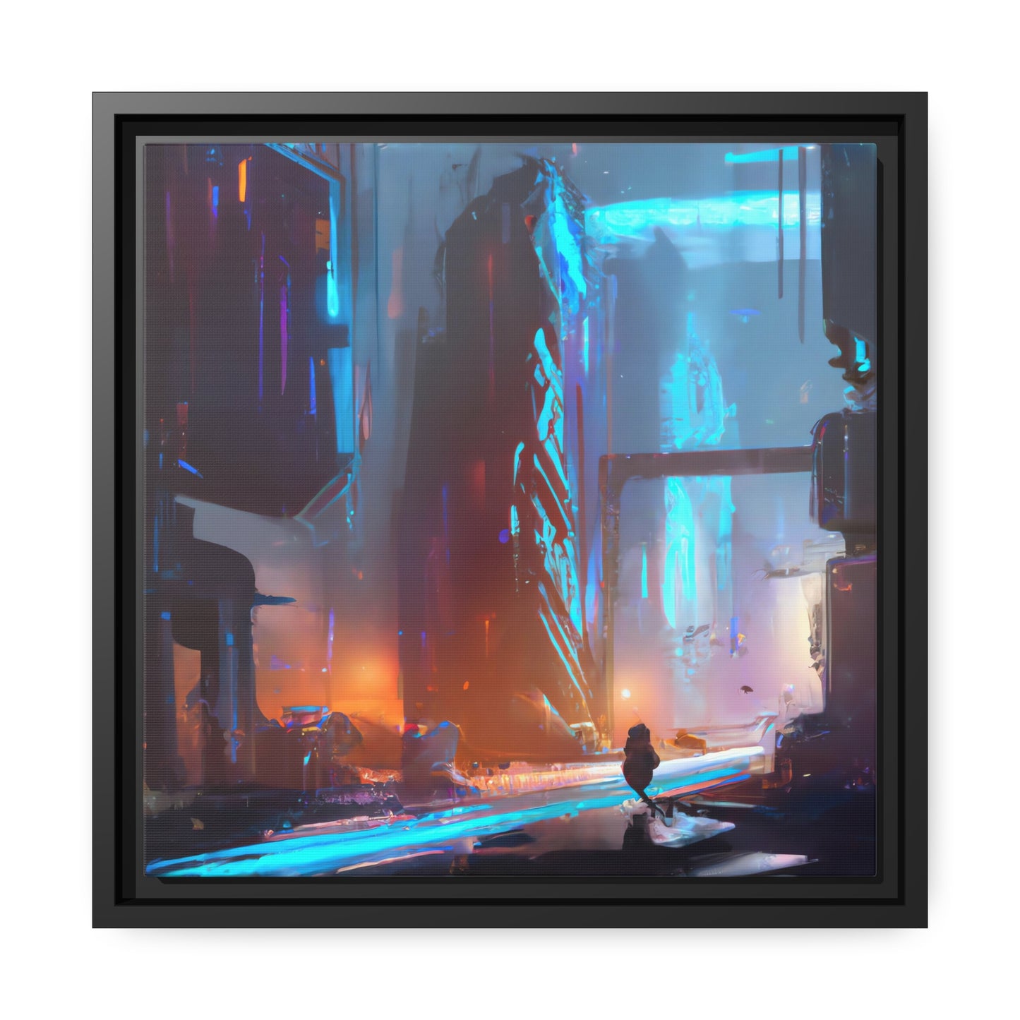 Odette Laurent - Framed Canvas