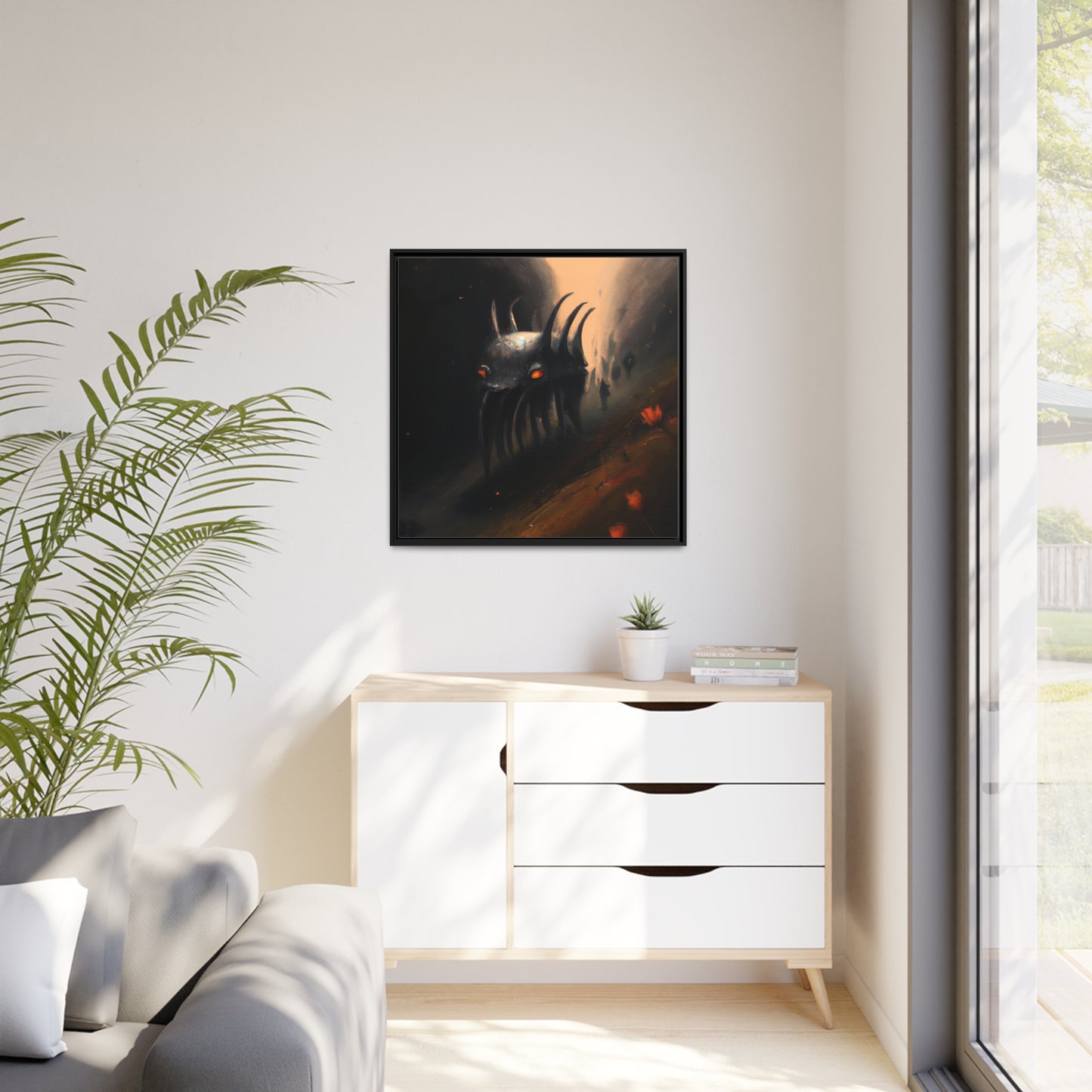 Pauline Trenton - Framed Canvas