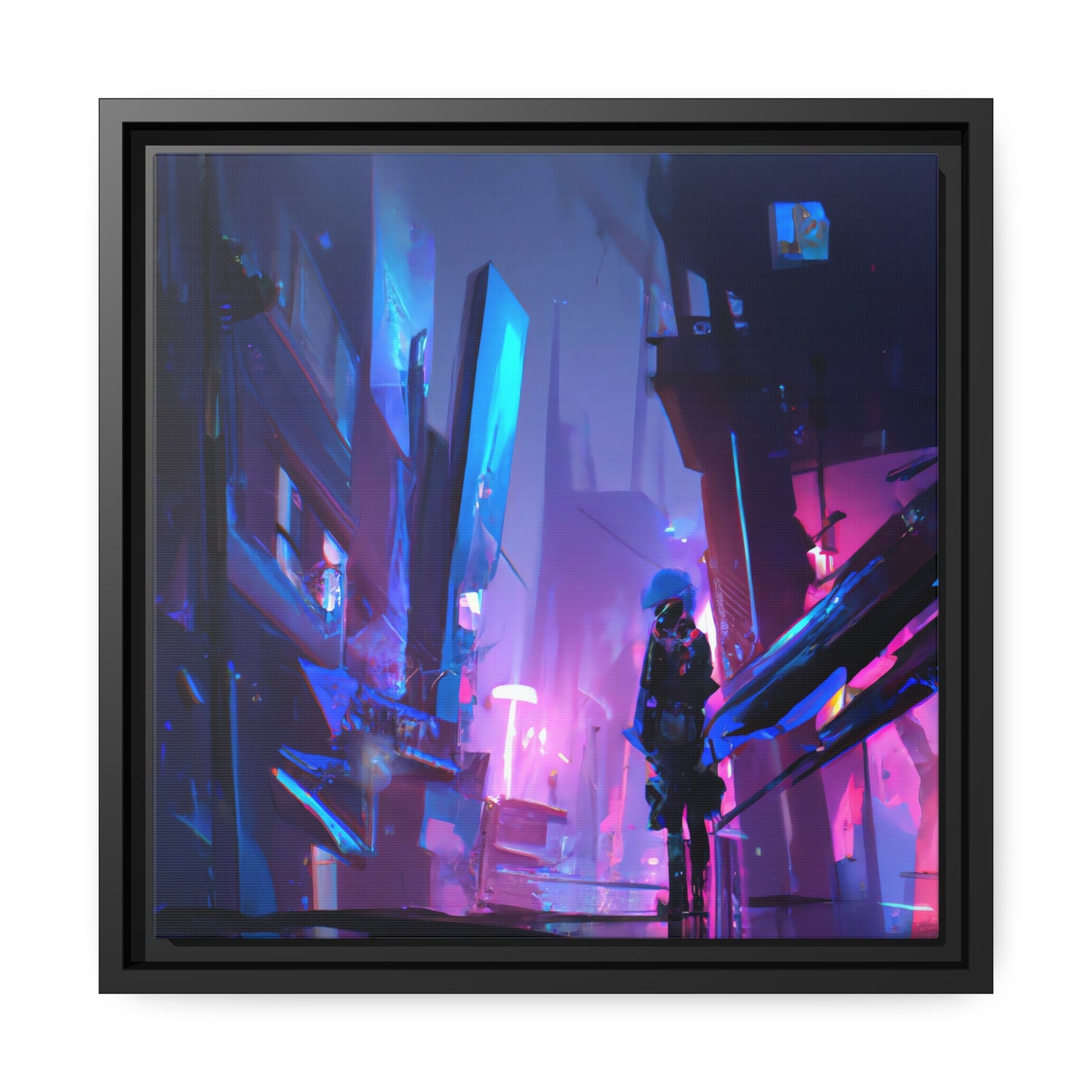 Alexander Blossoming – Gerahmte Leinwand