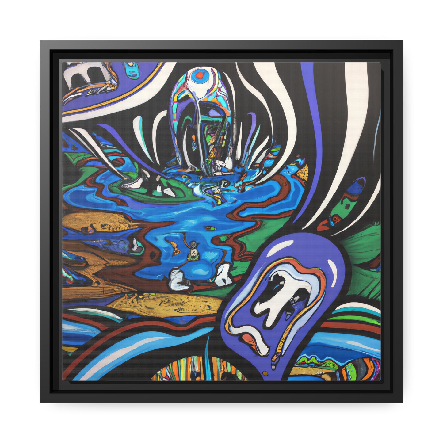 Edward Radcliffe - Framed Canvas