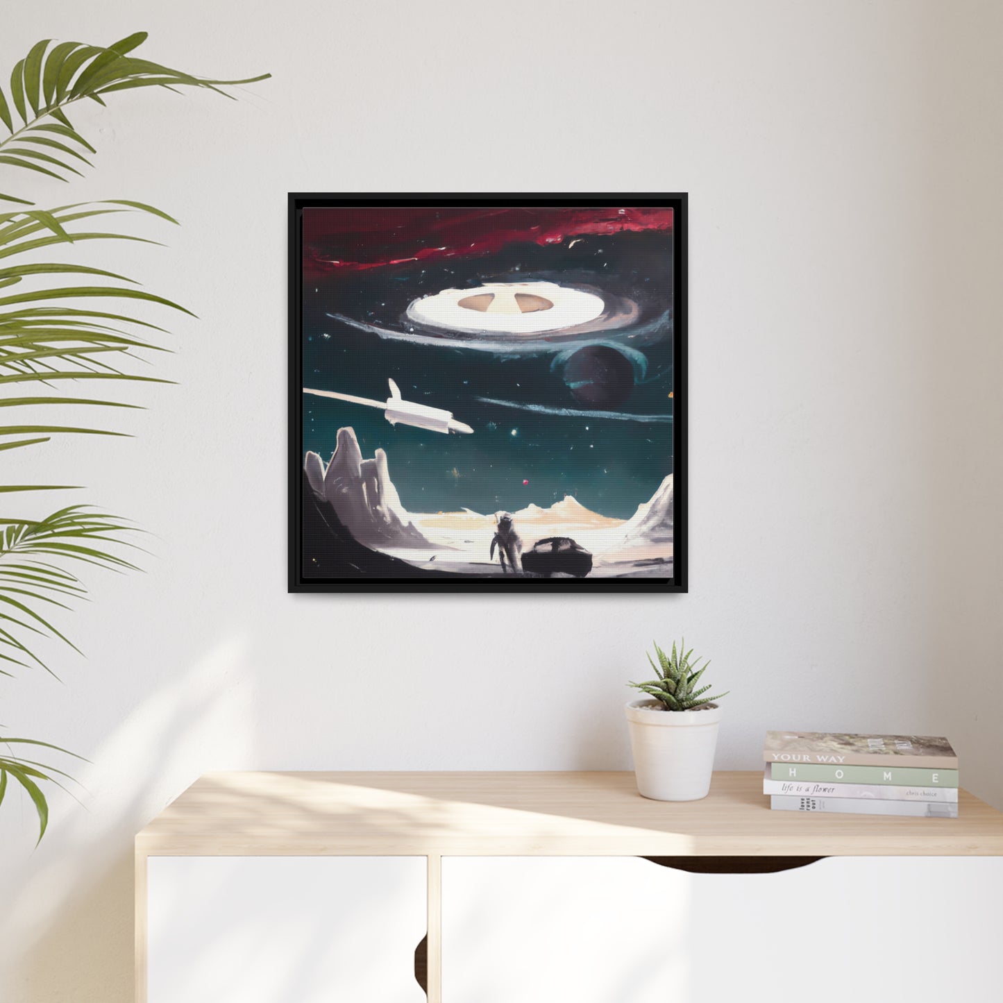 Spectra Jinx - Framed Canvas