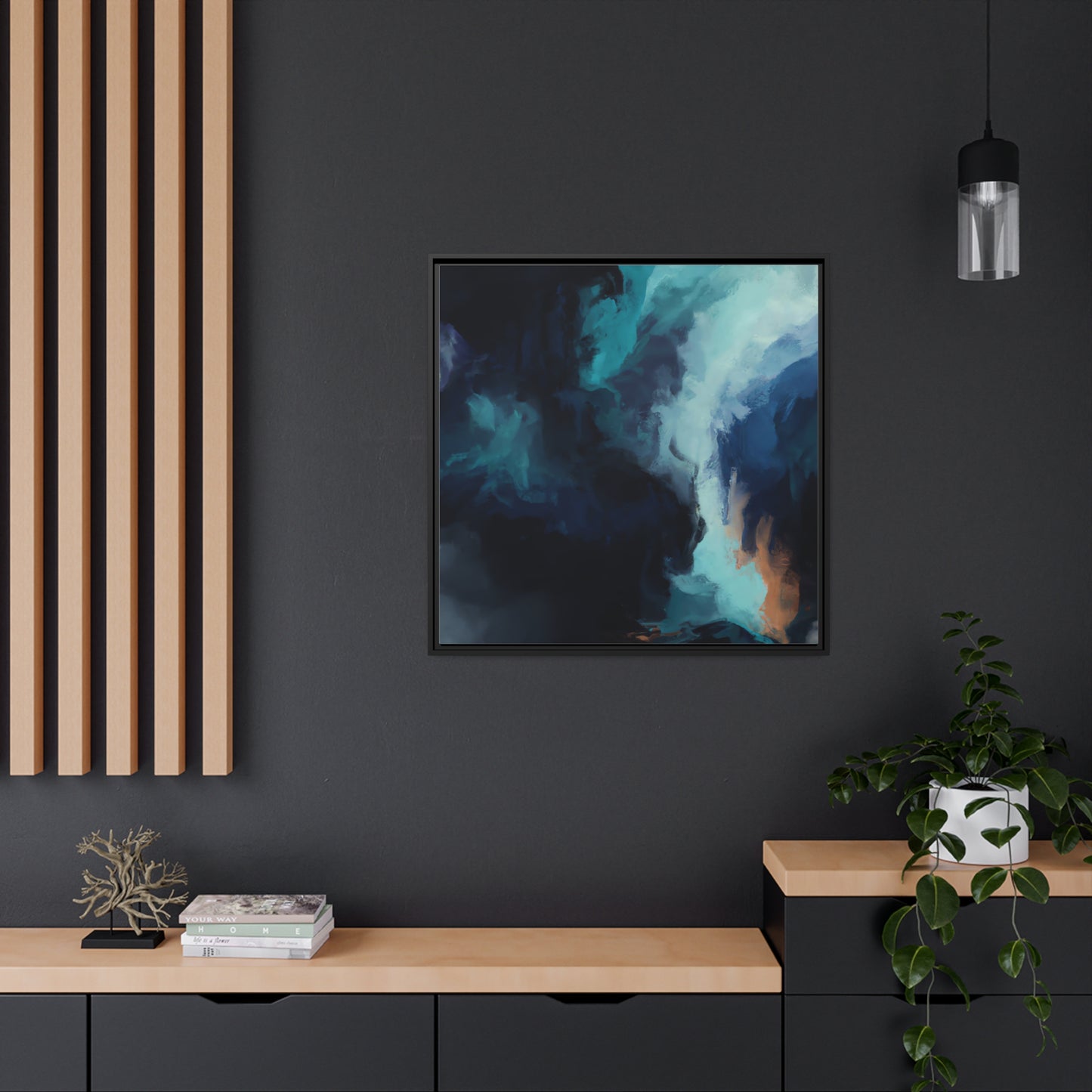 Marie-Claire de Montigny – Gerahmte Leinwand