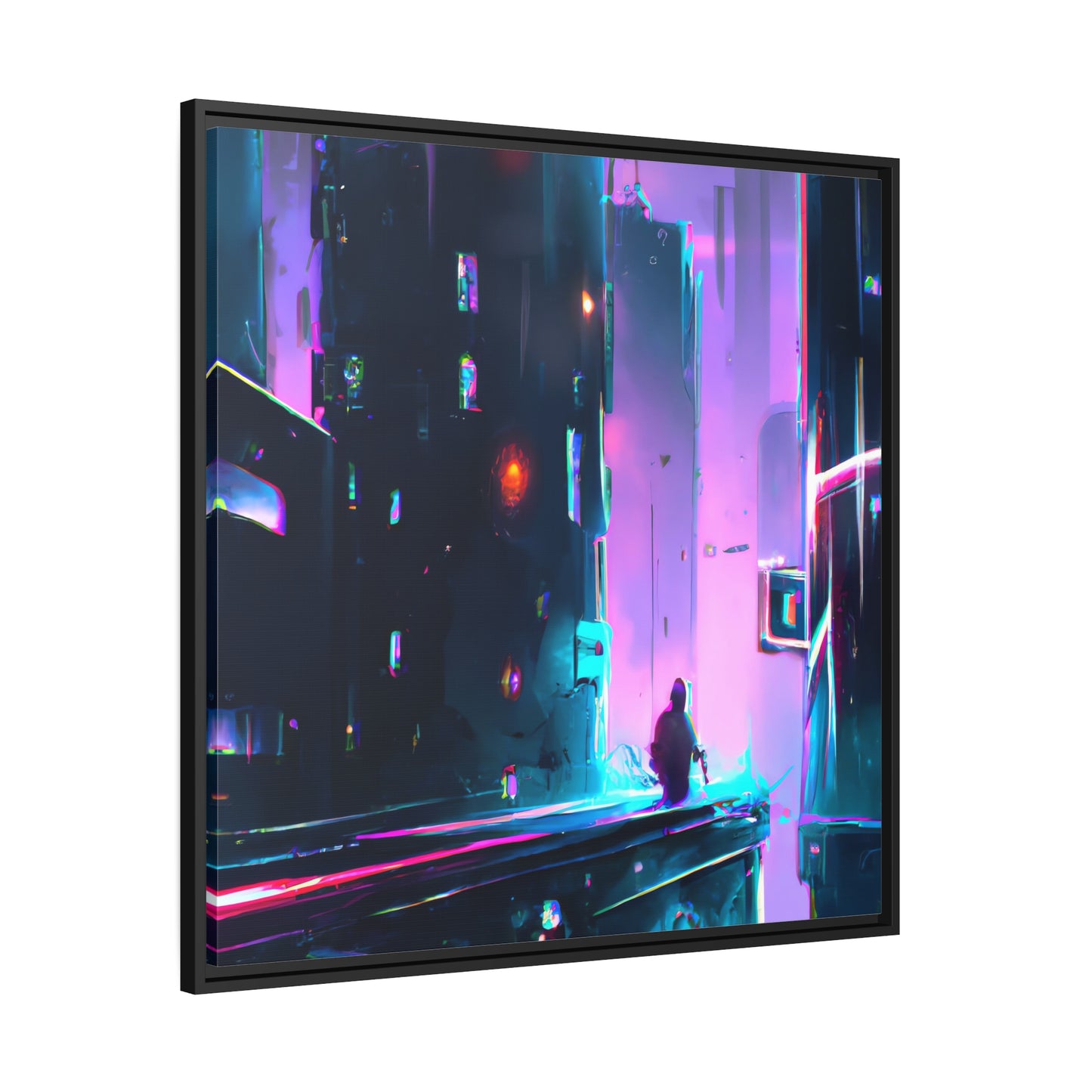 Hiram Mason - Framed Canvas