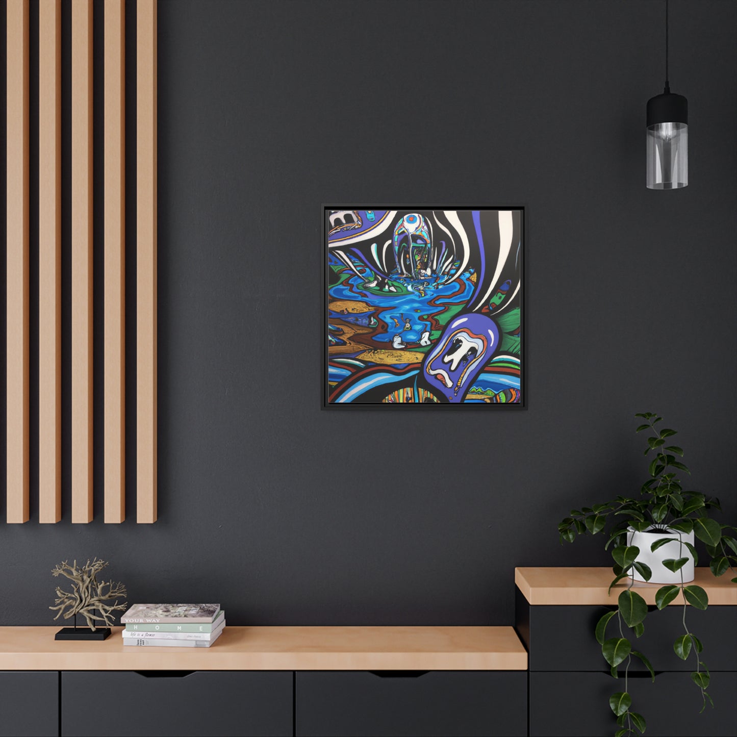 Edward Radcliffe - Framed Canvas