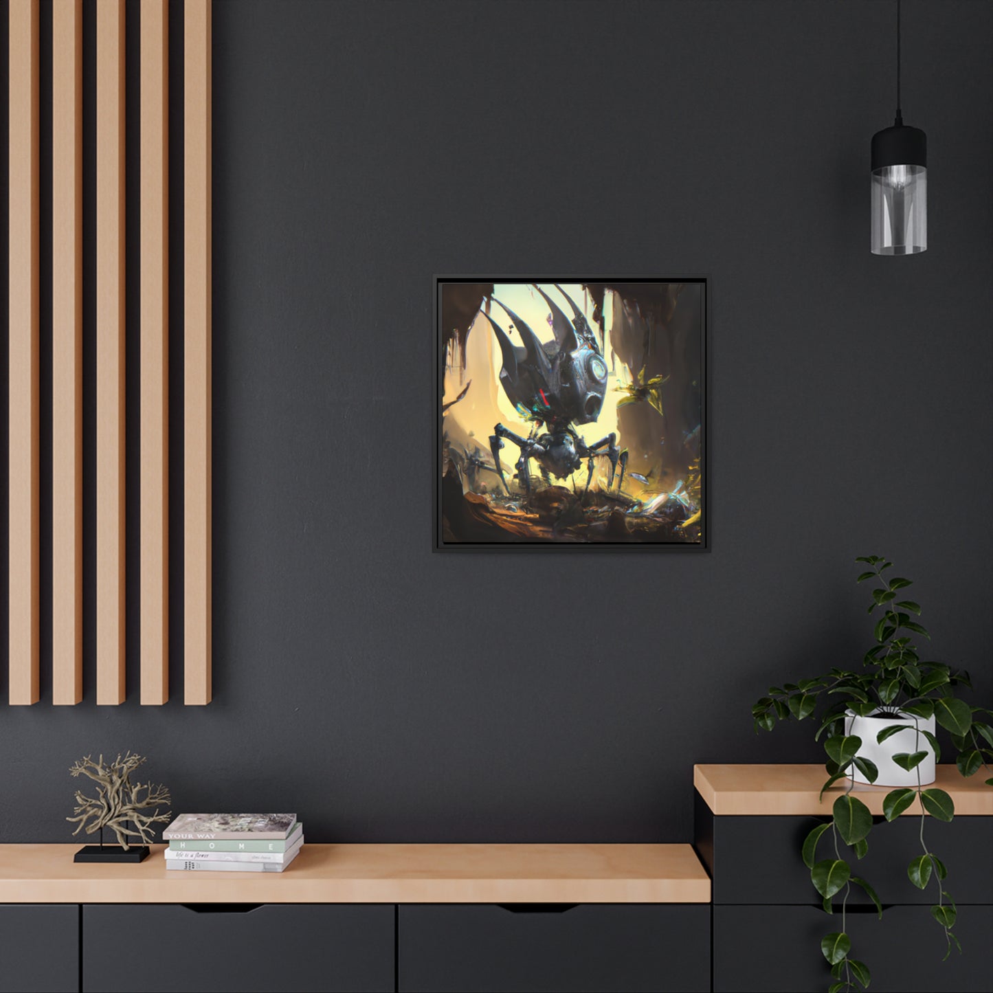 Aurora zSplash - Framed Canvas