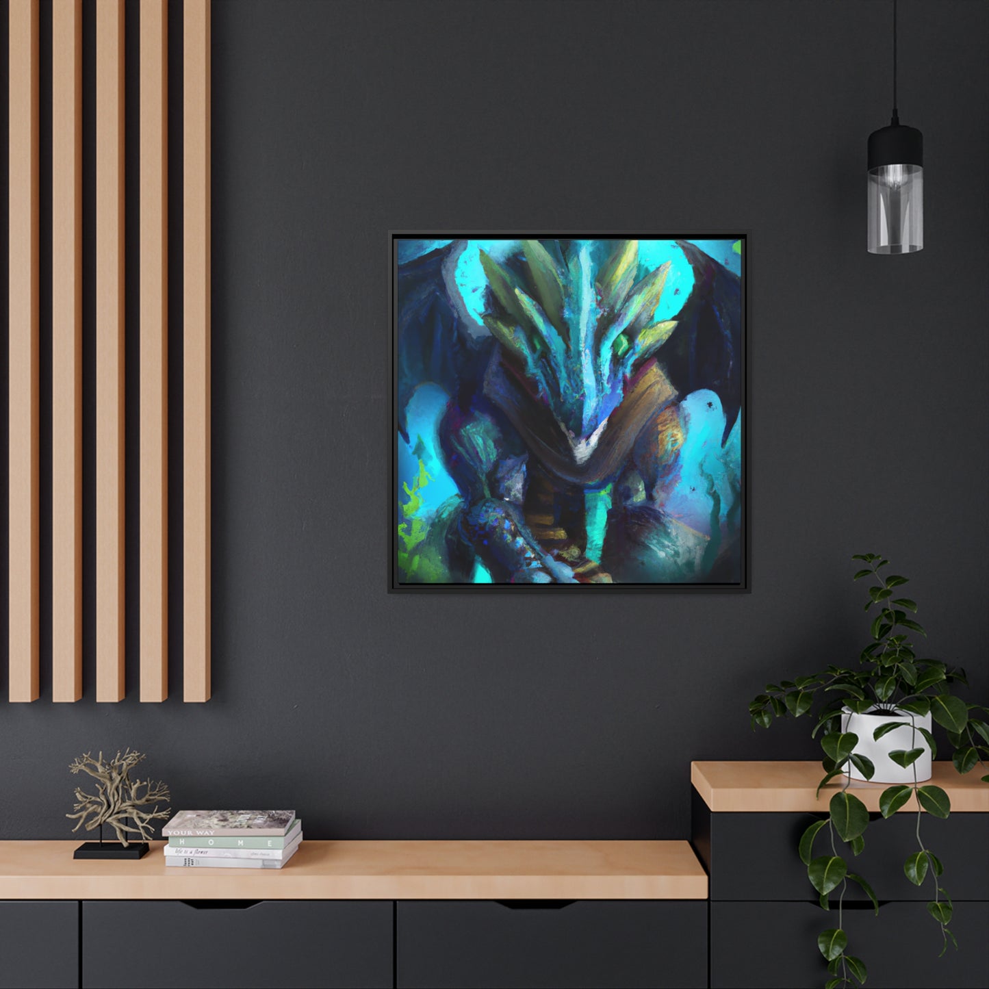 Arnold Johnson - Framed Canvas