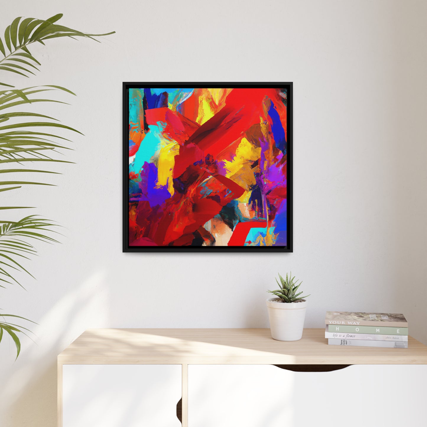 Edmonde DesRuisseaux - Framed Canvas