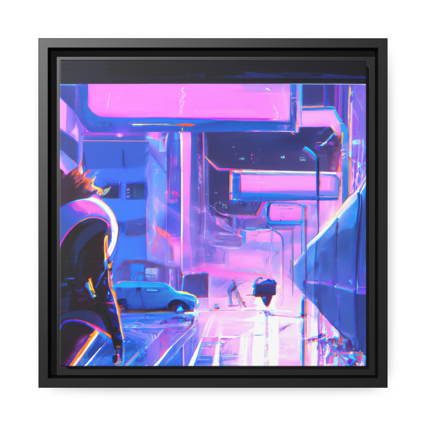 Oliver Masterson - Framed Canvas