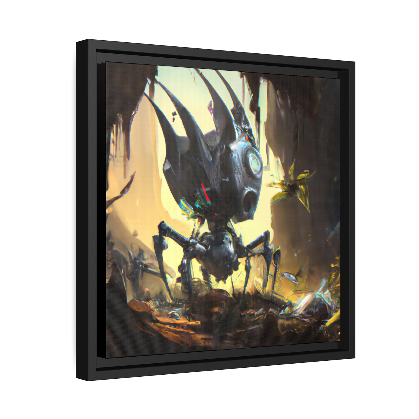 Aurora zSplash - Framed Canvas