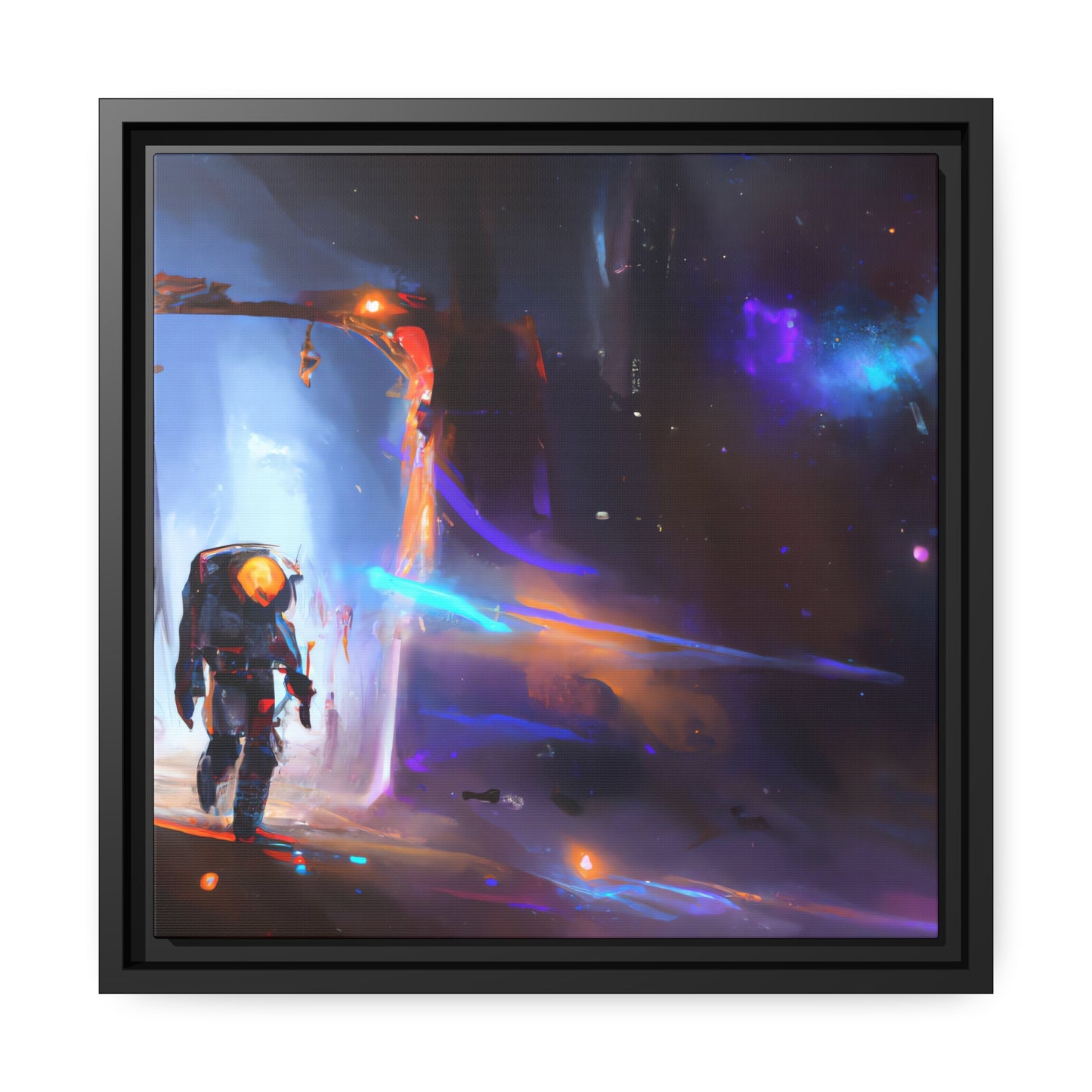 Maxwell Steele – Gerahmte Leinwand