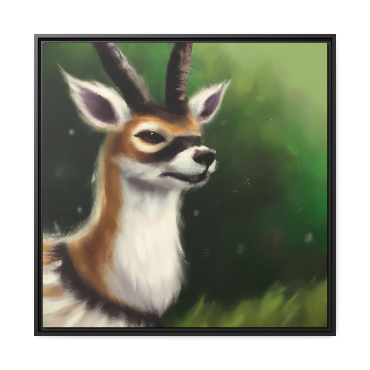 Augustus E. Crowe - Framed Canvas