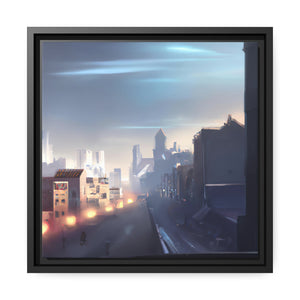 Theodor Dentzler - Framed Canvas