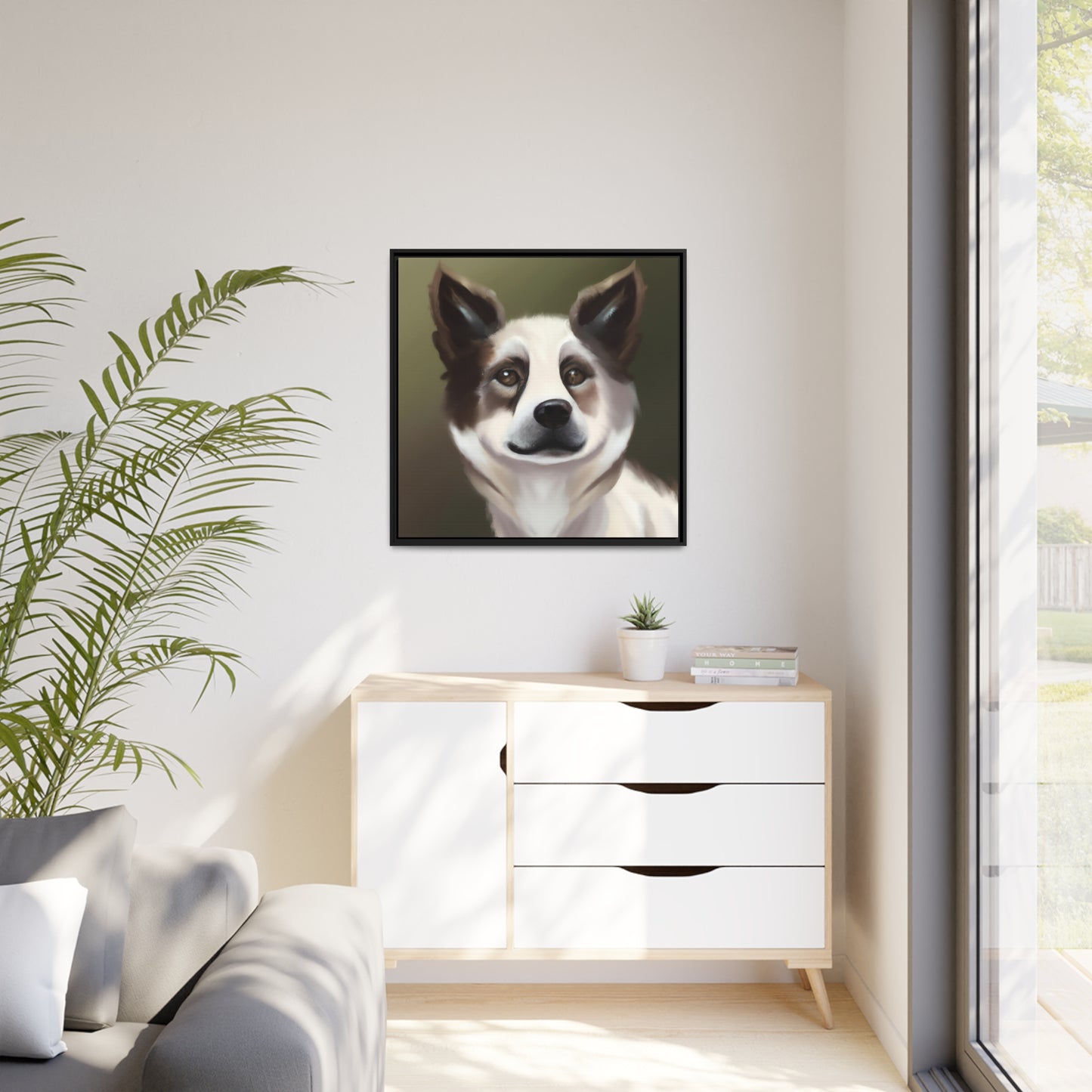 Costas the Masterful - Framed Canvas