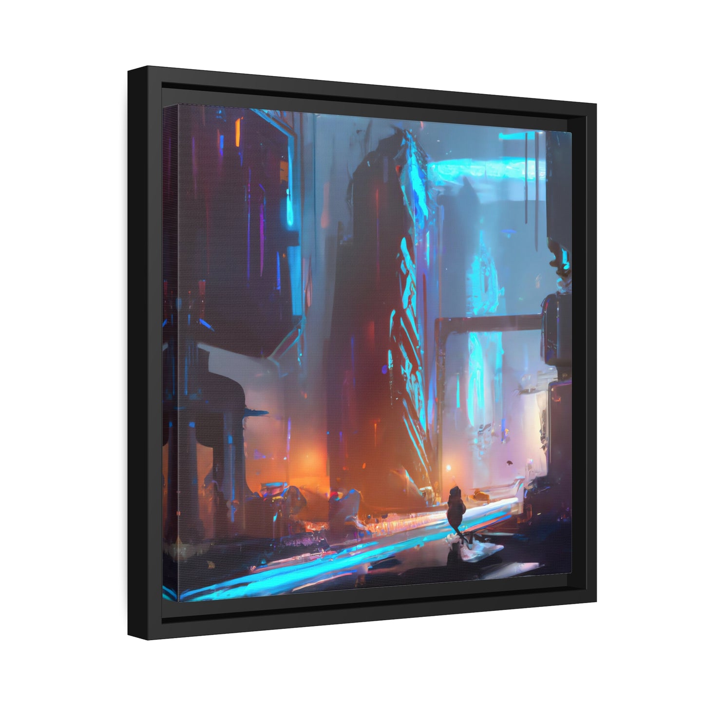 Odette Laurent - Framed Canvas