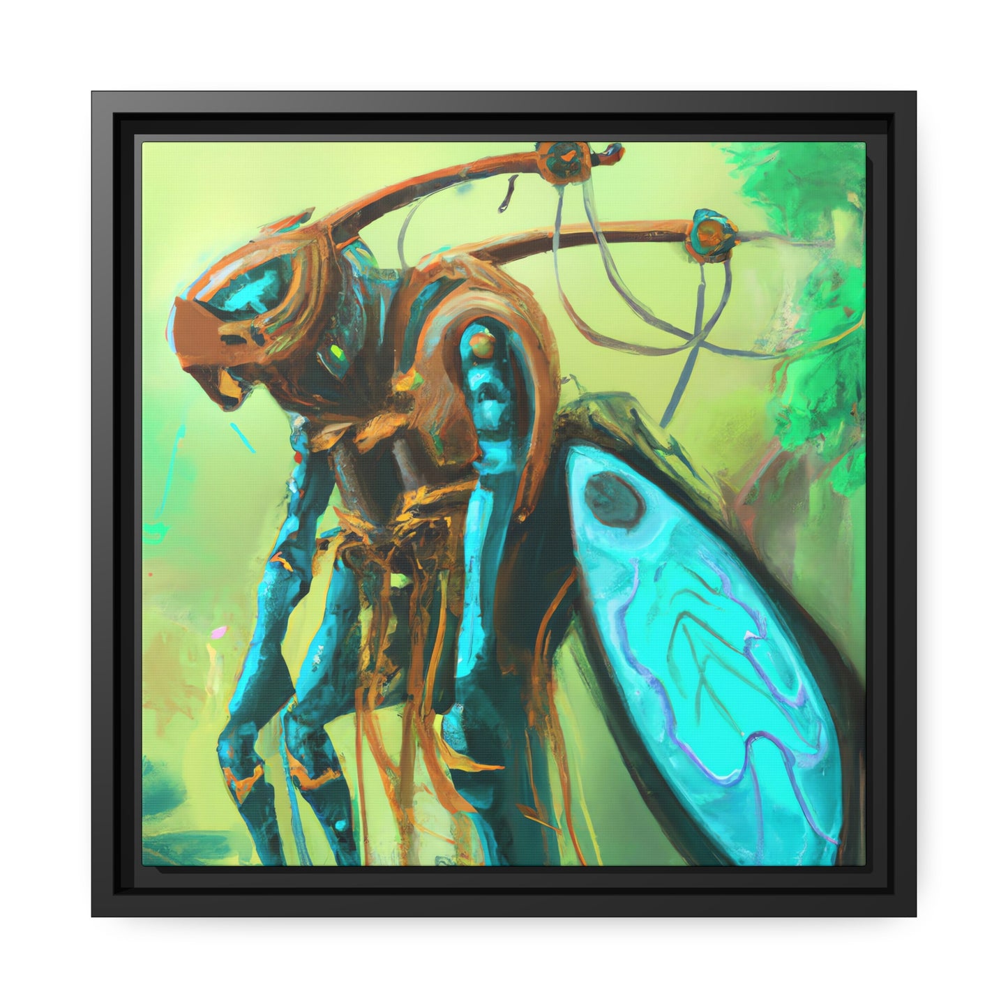 Zane Silverstone - Framed Canvas