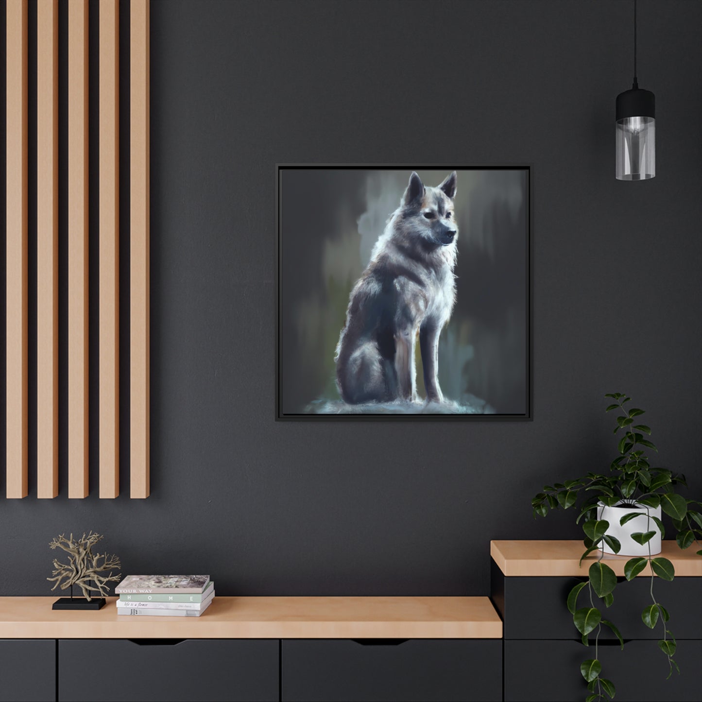 Ernstina Vermeer - Framed Canvas