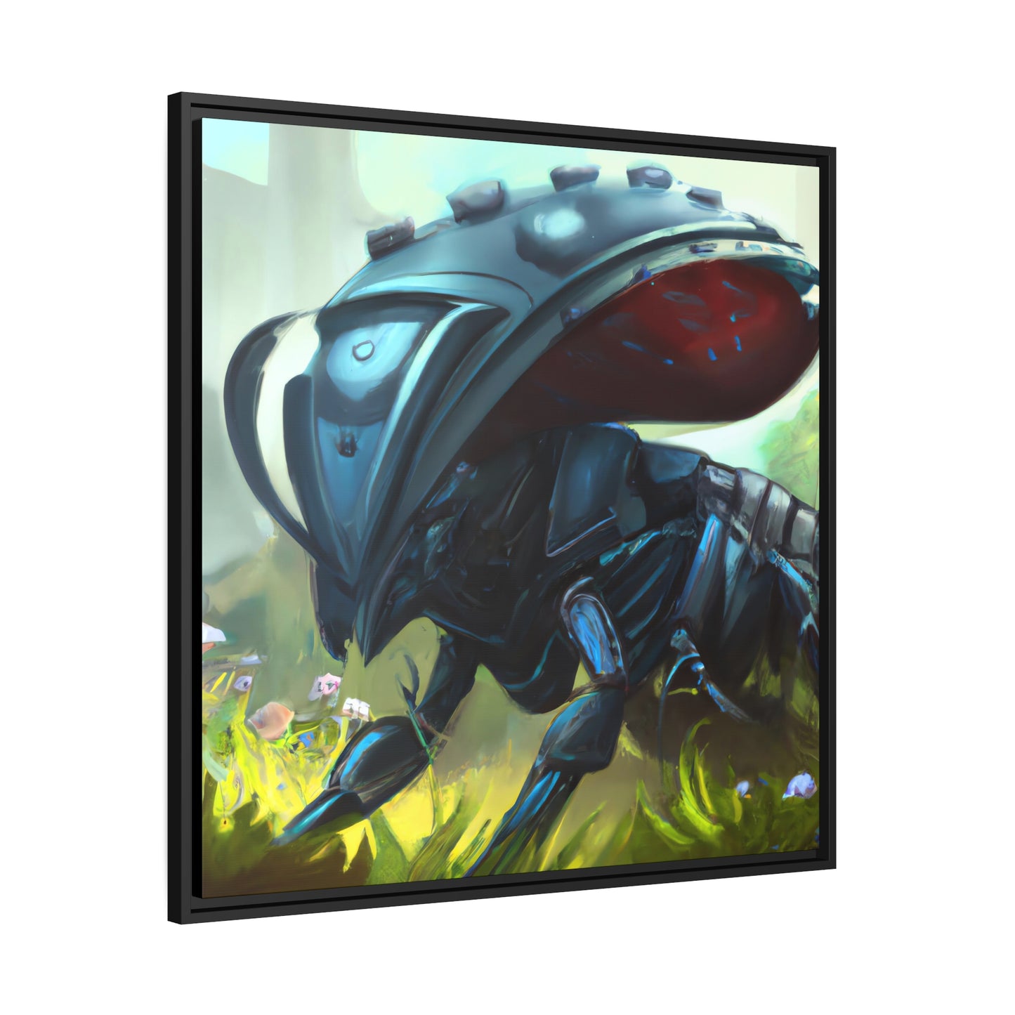 Artemisia Shine - Framed Canvas